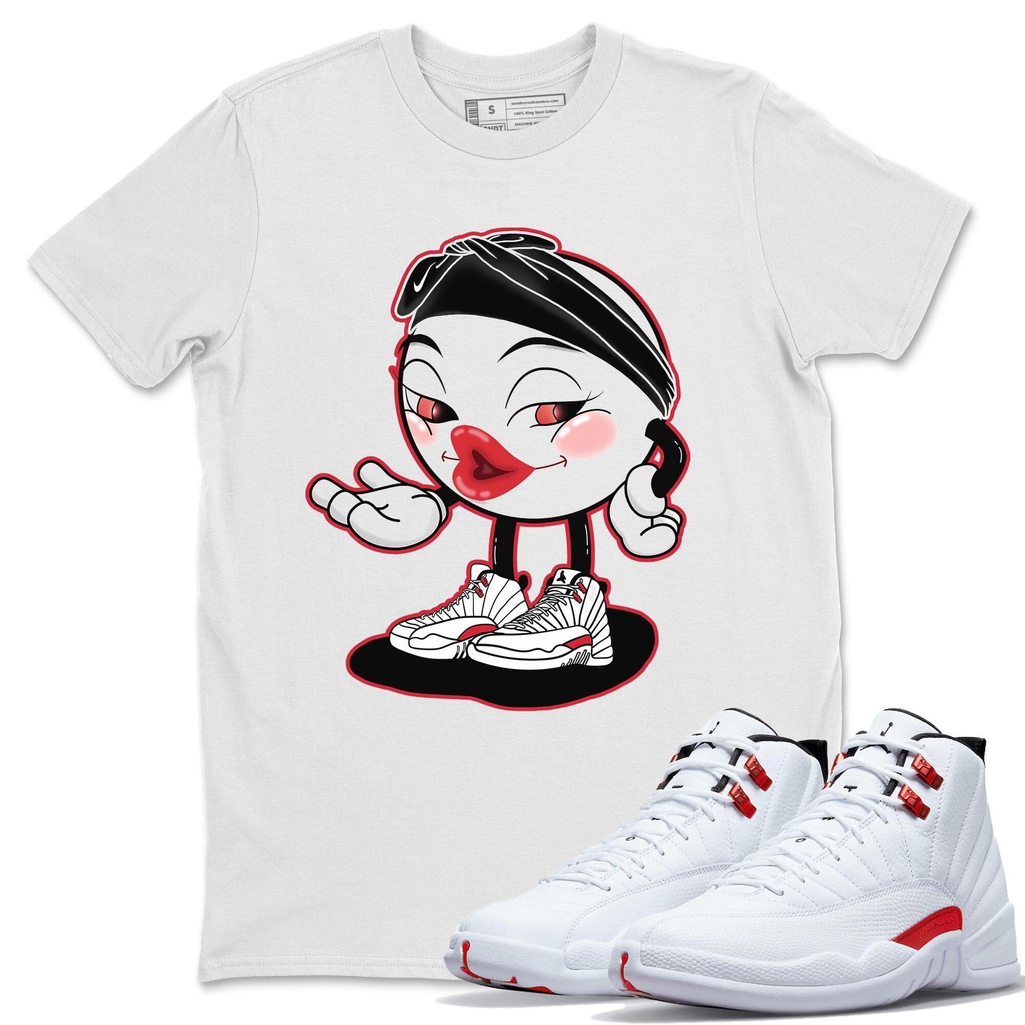 Jordan 12 Twist Shirt To Match Jordans Sexy Emoji Sneaker Tees Jordan 12 Twist Drip Gear Zone Sneaker Matching Clothing Unisex Shirts