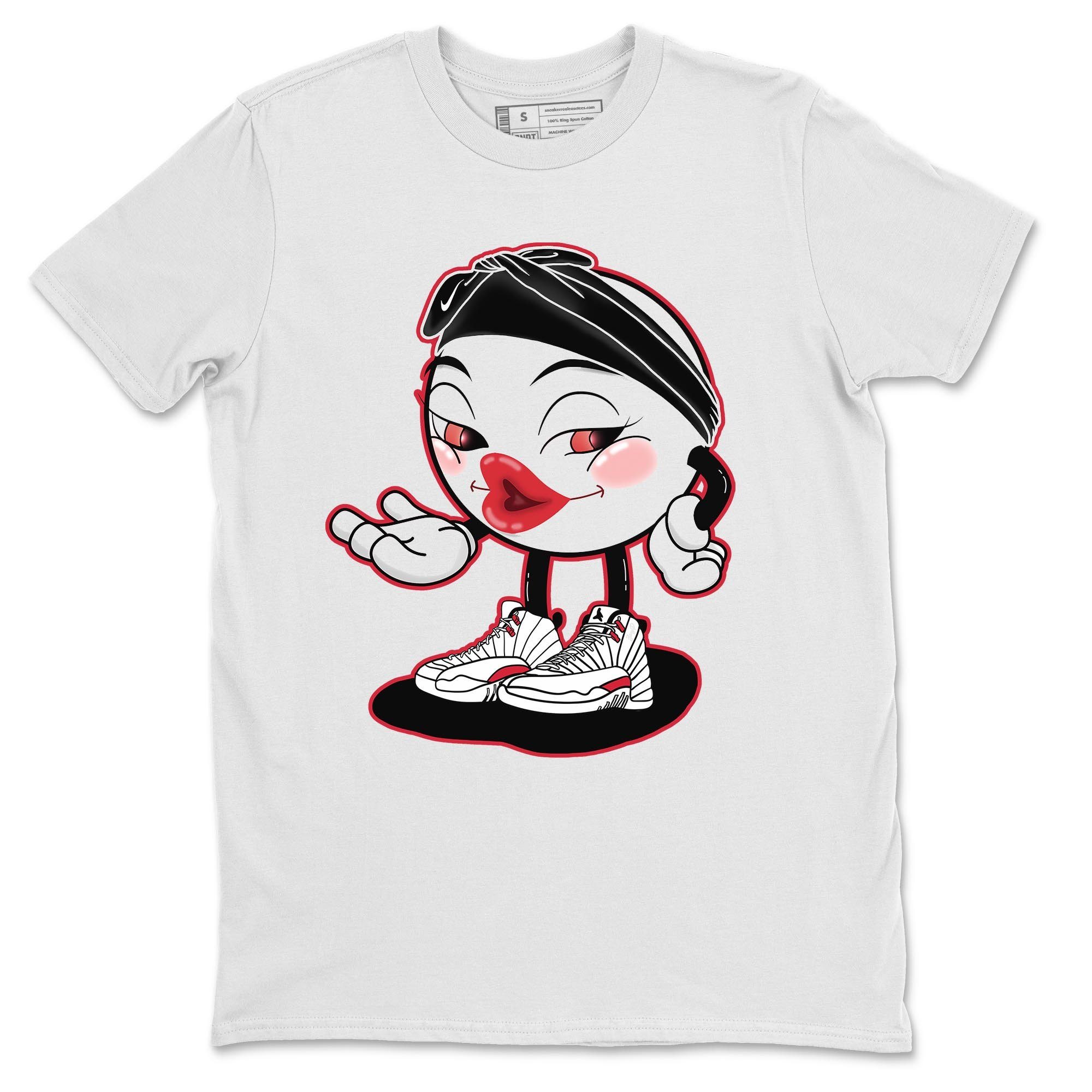 Jordan 12 Twist Shirt To Match Jordans Sexy Emoji Sneaker Tees Jordan 12 Twist Drip Gear Zone Sneaker Matching Clothing Unisex Shirts