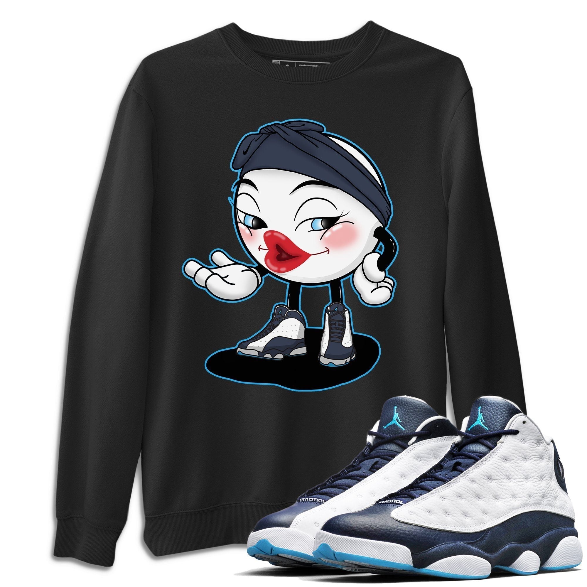 Jordan 13 Obsidian Shirt To Match Jordans Sexy Emoji Sneaker Tees Jordan 13 Obsidian Drip Gear Zone Sneaker Matching Clothing Unisex Shirts