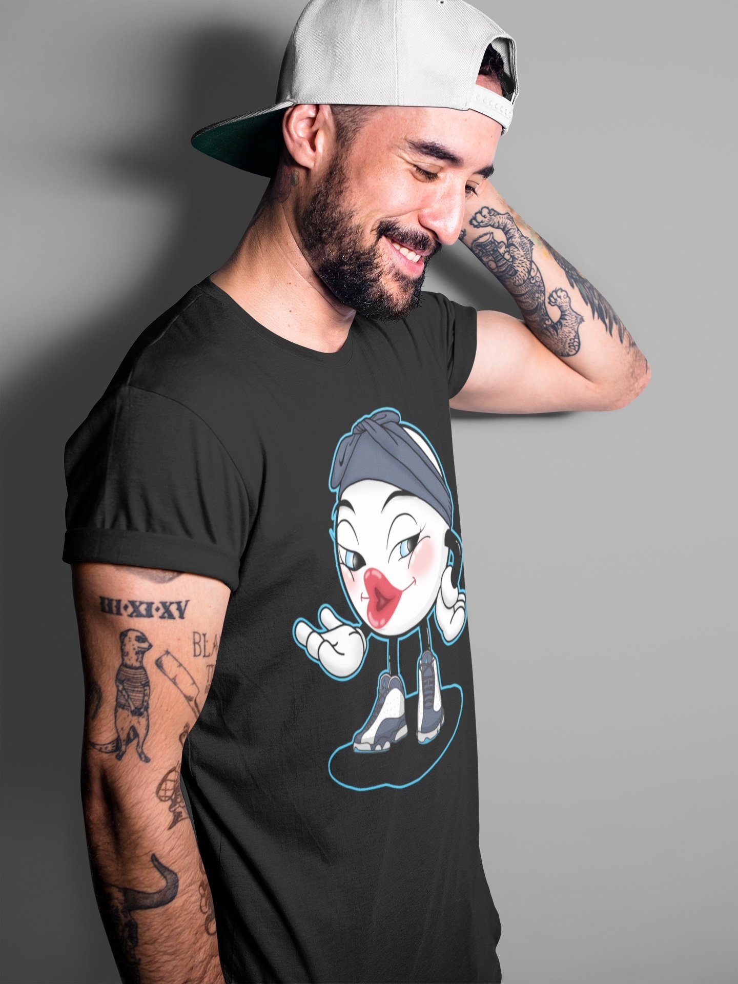 Jordan 13 Obsidian Shirt To Match Jordans Sexy Emoji Sneaker Tees Jordan 13 Obsidian Drip Gear Zone Sneaker Matching Clothing Unisex Shirts