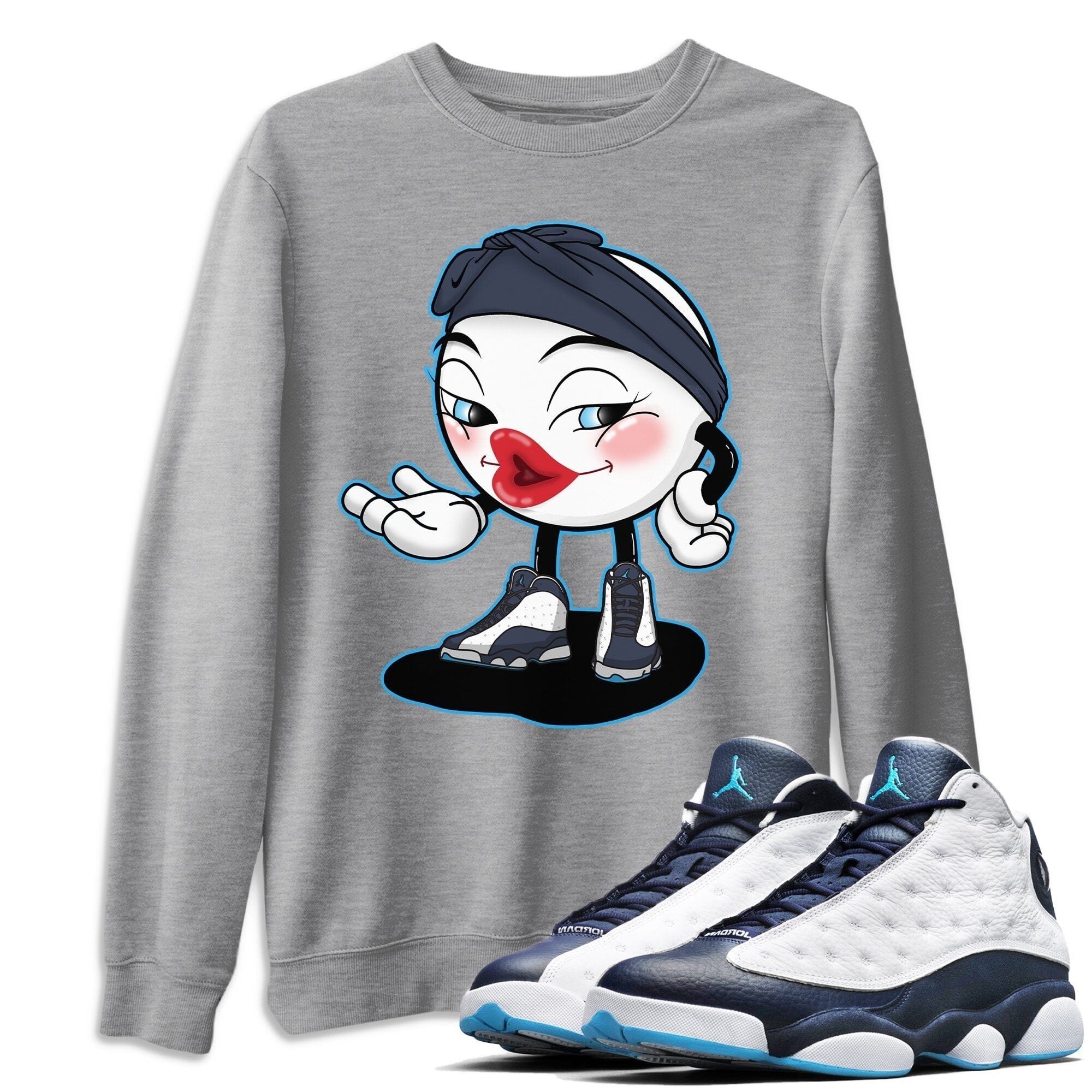 Jordan 13 Obsidian Shirt To Match Jordans Sexy Emoji Sneaker Tees Jordan 13 Obsidian Drip Gear Zone Sneaker Matching Clothing Unisex Shirts