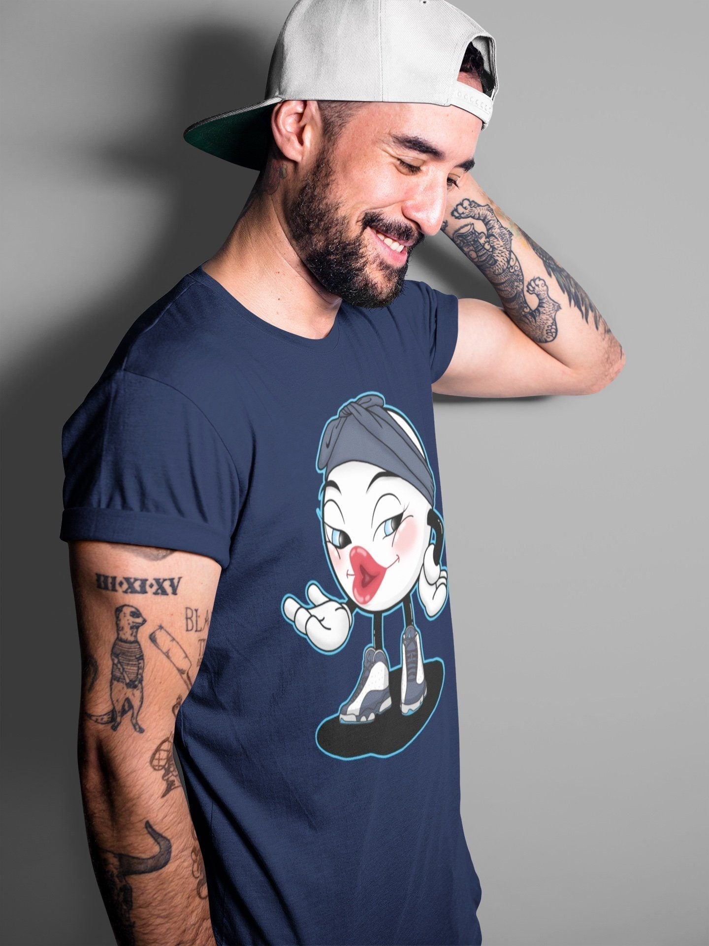 Jordan 13 Obsidian Shirt To Match Jordans Sexy Emoji Sneaker Tees Jordan 13 Obsidian Drip Gear Zone Sneaker Matching Clothing Unisex Shirts