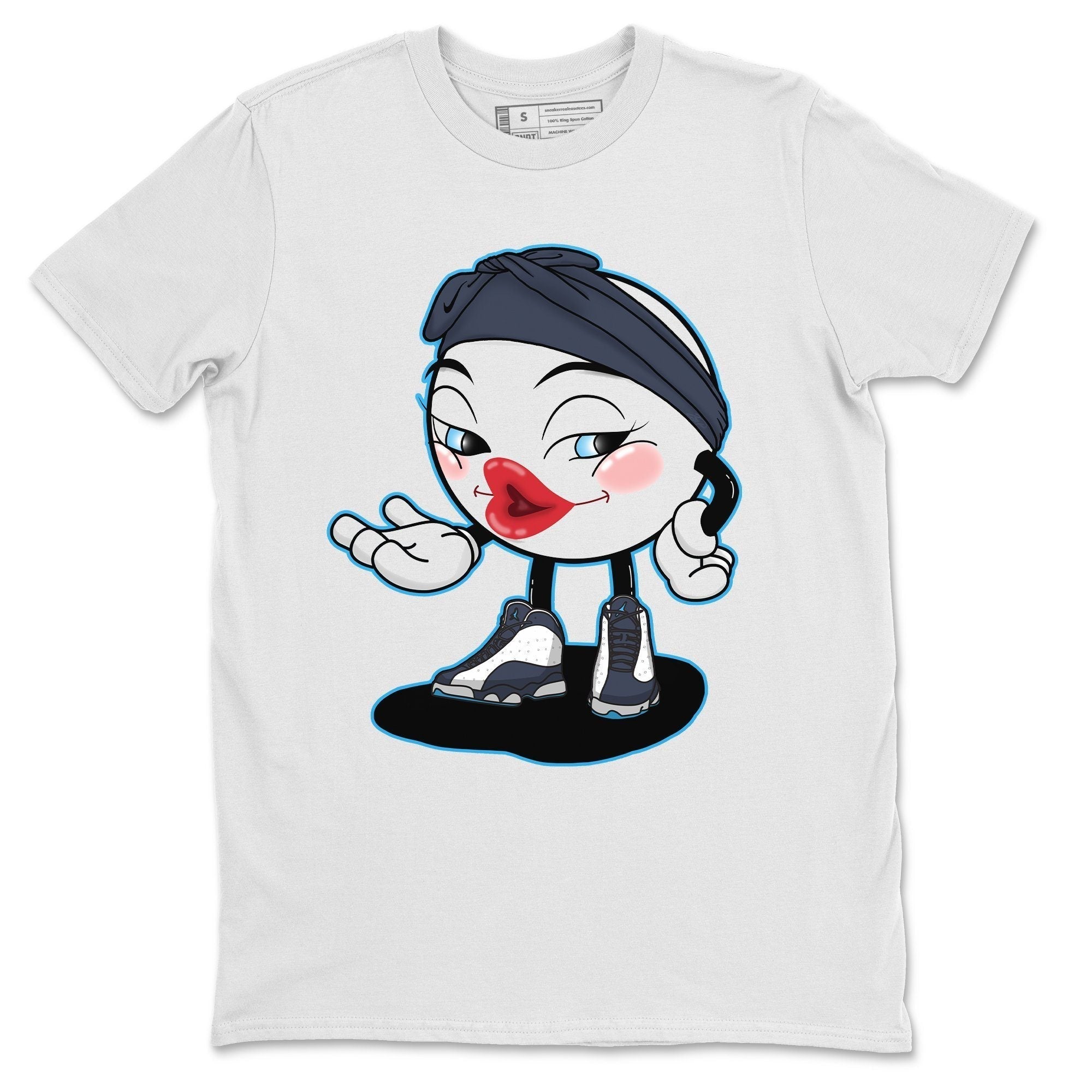Jordan 13 Obsidian Shirt To Match Jordans Sexy Emoji Sneaker Tees Jordan 13 Obsidian Drip Gear Zone Sneaker Matching Clothing Unisex Shirts