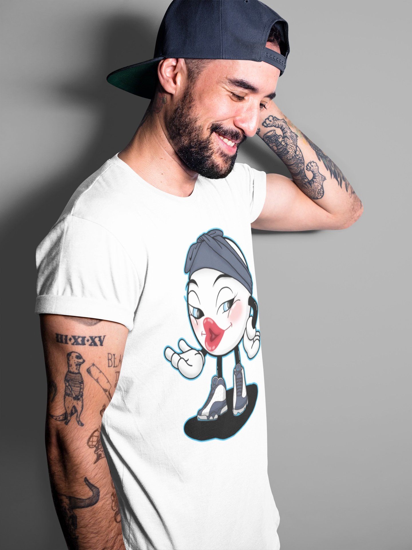 Jordan 13 Obsidian Shirt To Match Jordans Sexy Emoji Sneaker Tees Jordan 13 Obsidian Drip Gear Zone Sneaker Matching Clothing Unisex Shirts