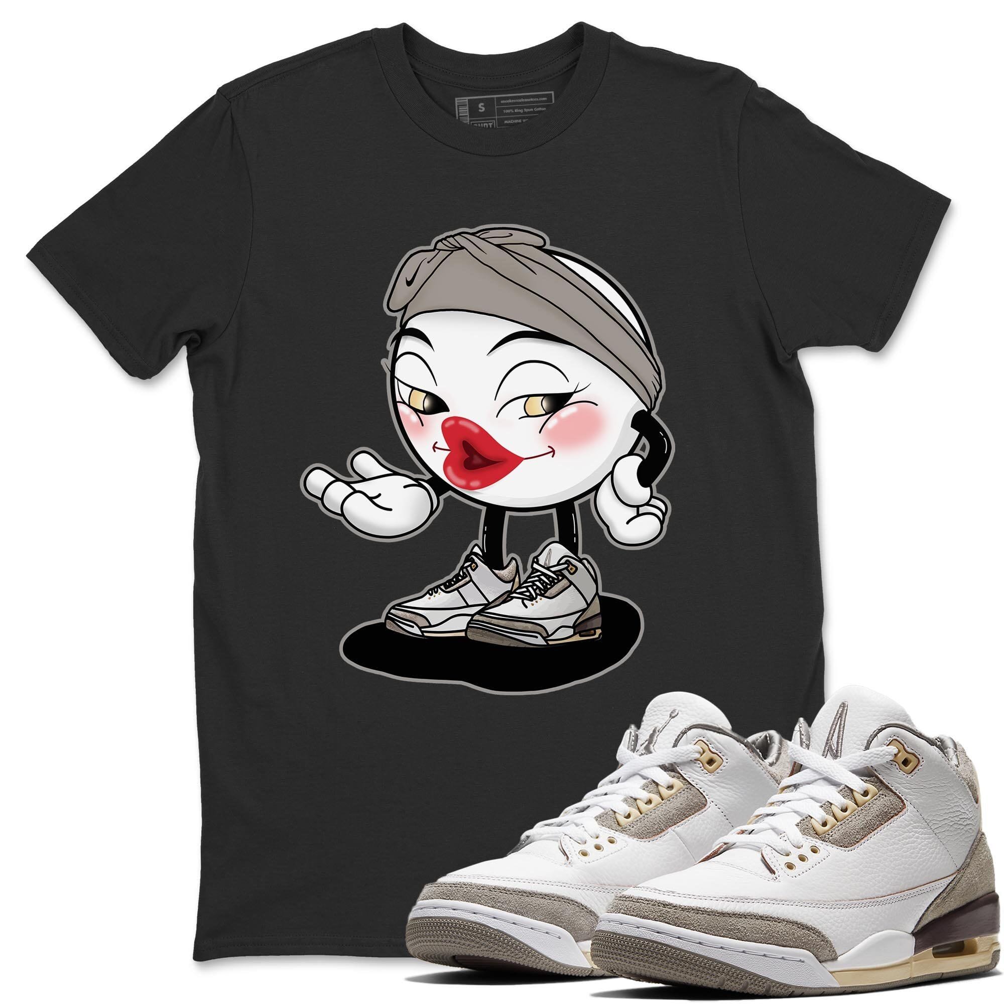 Jordan 3 A Ma Maniere Shirt To Match Jordans Sexy Emoji Sneaker Tees Jordan 3 A Ma Maniere Drip Gear Zone Sneaker Matching Clothing Unisex Shirts