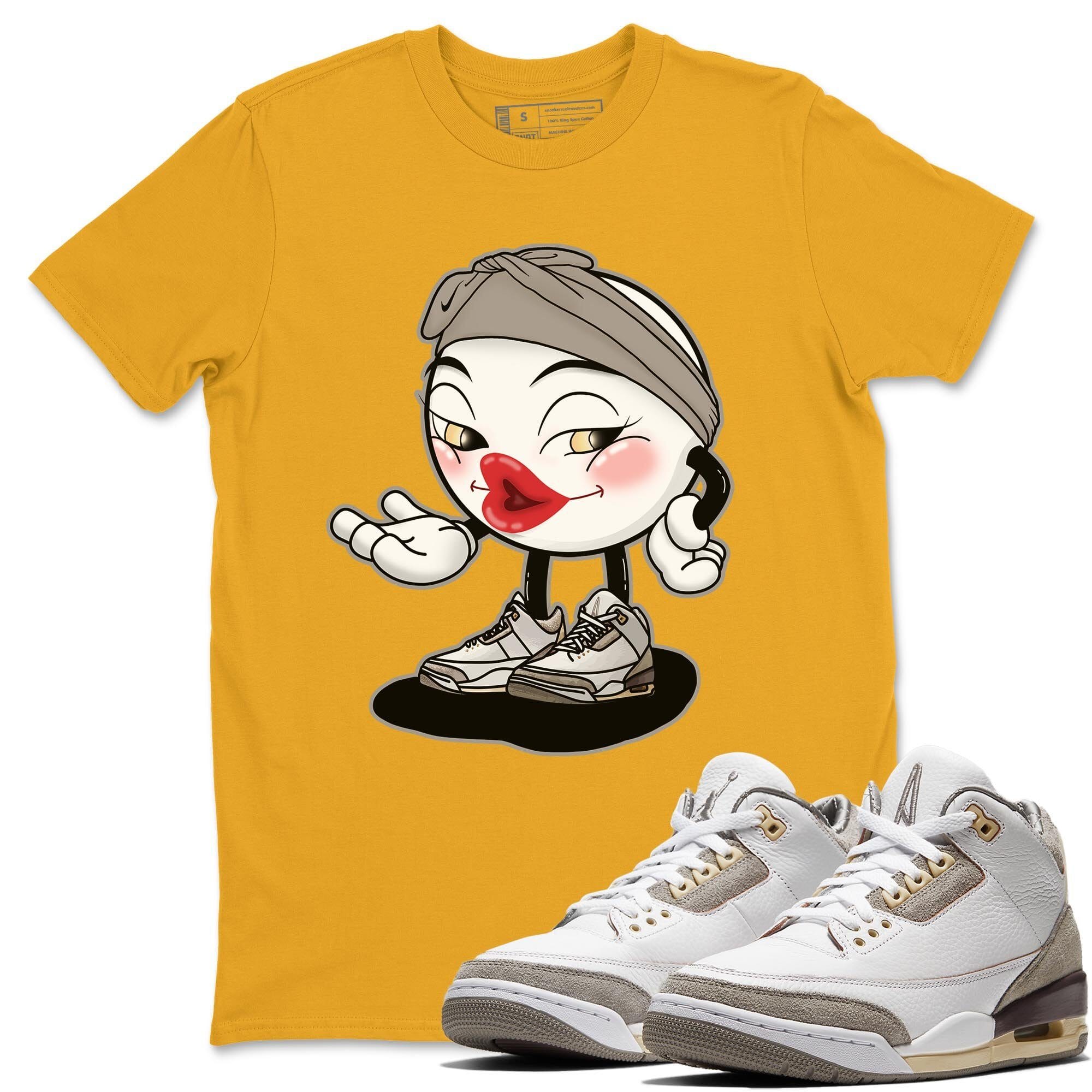 Jordan 3 A Ma Maniere Shirt To Match Jordans Sexy Emoji Sneaker Tees Jordan 3 A Ma Maniere Drip Gear Zone Sneaker Matching Clothing Unisex Shirts