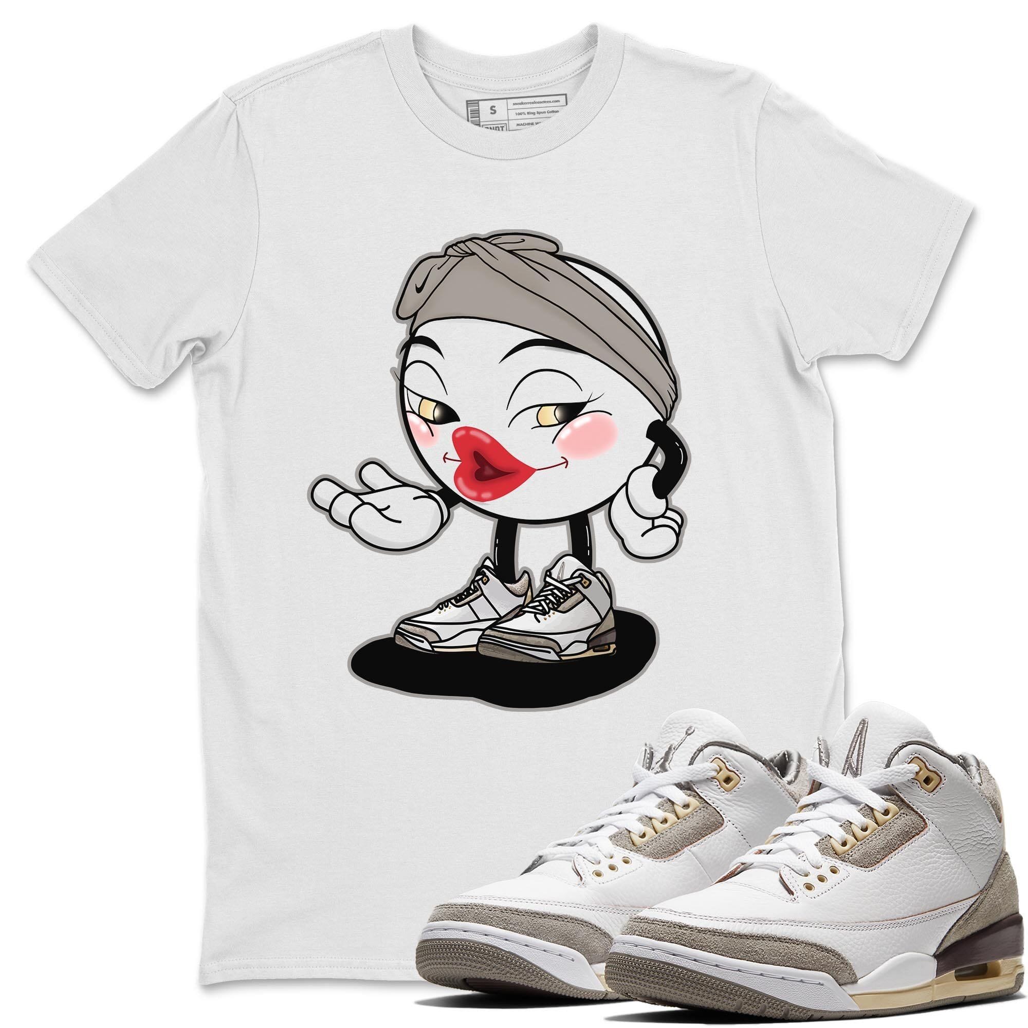 Jordan 3 A Ma Maniere Shirt To Match Jordans Sexy Emoji Sneaker Tees Jordan 3 A Ma Maniere Drip Gear Zone Sneaker Matching Clothing Unisex Shirts