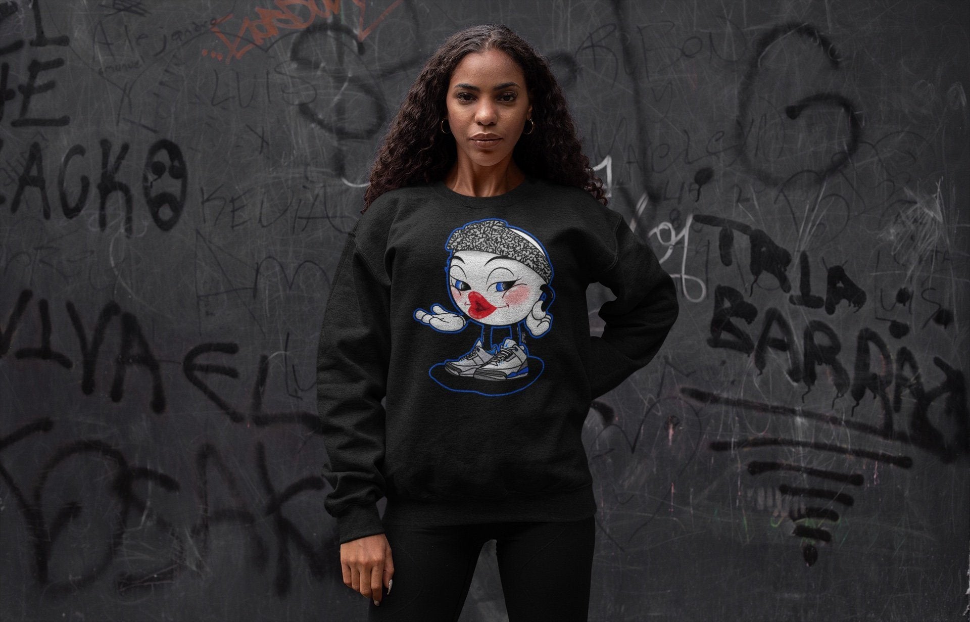 Jordan 3 Racer Blue Shirt To Match Jordans Sexy Emoji Sneaker Tees Jordan 3 Racer Blue Drip Gear Zone Sneaker Matching Clothing Unisex Shirts