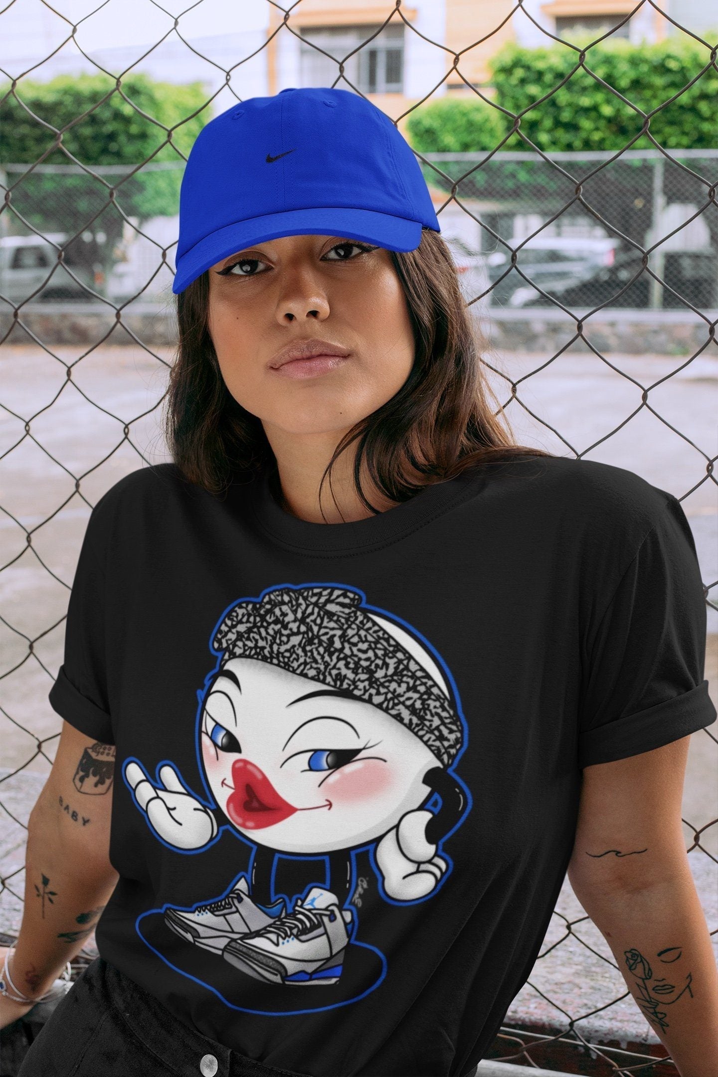 Jordan 3 Racer Blue Shirt To Match Jordans Sexy Emoji Sneaker Tees Jordan 3 Racer Blue Drip Gear Zone Sneaker Matching Clothing Unisex Shirts