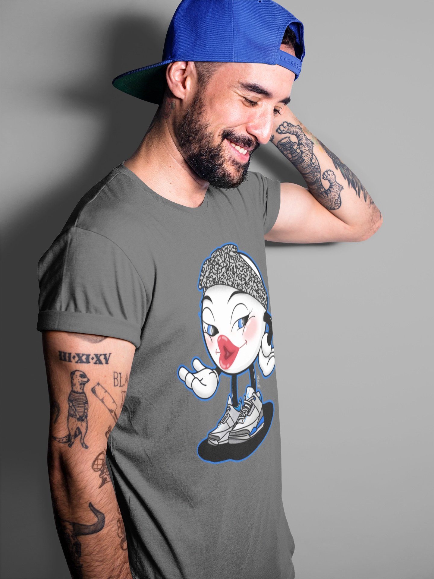 Jordan 3 Racer Blue Shirt To Match Jordans Sexy Emoji Sneaker Tees Jordan 3 Racer Blue Drip Gear Zone Sneaker Matching Clothing Unisex Shirts