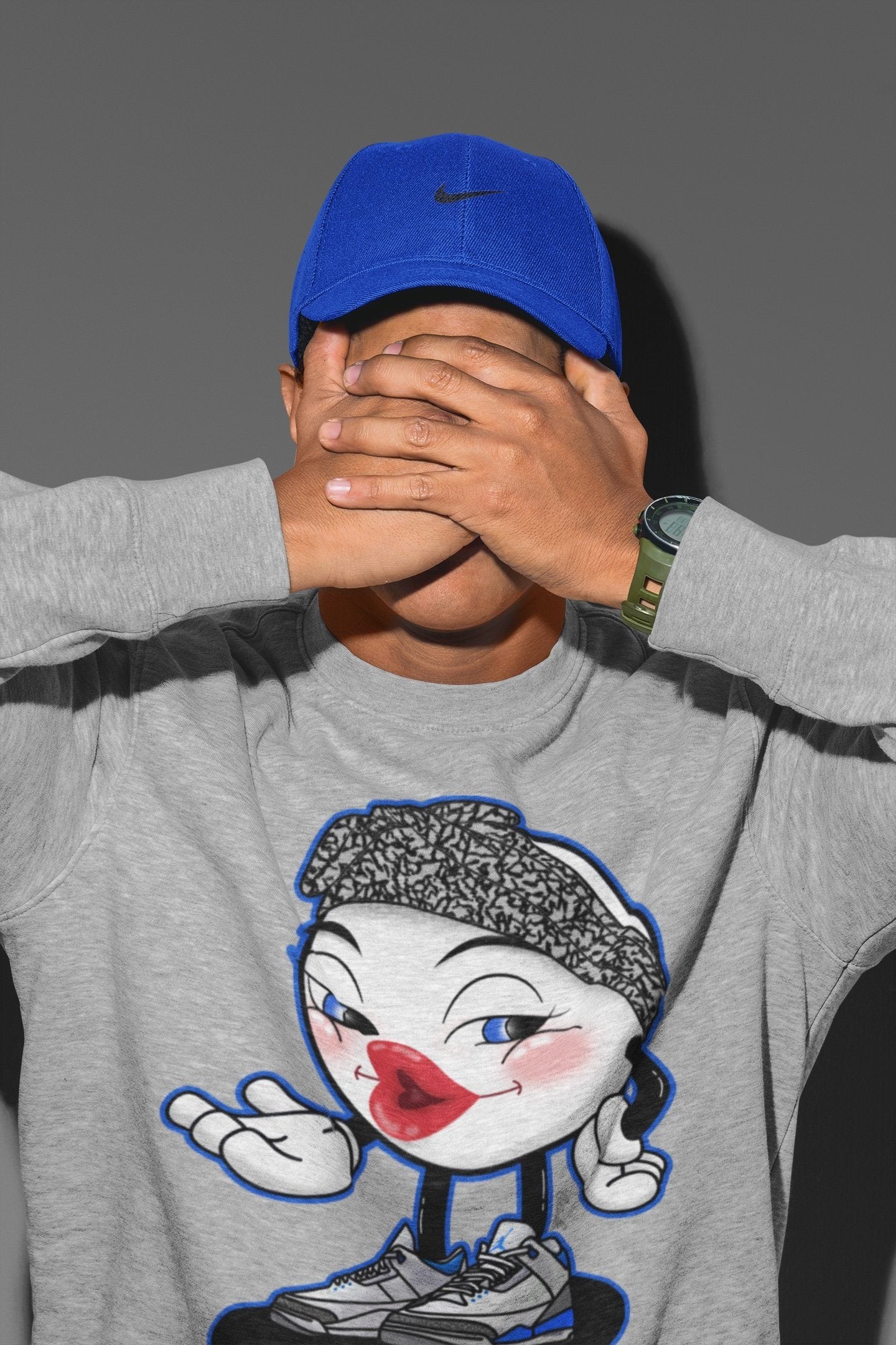 Jordan 3 Racer Blue Shirt To Match Jordans Sexy Emoji Sneaker Tees Jordan 3 Racer Blue Drip Gear Zone Sneaker Matching Clothing Unisex Shirts