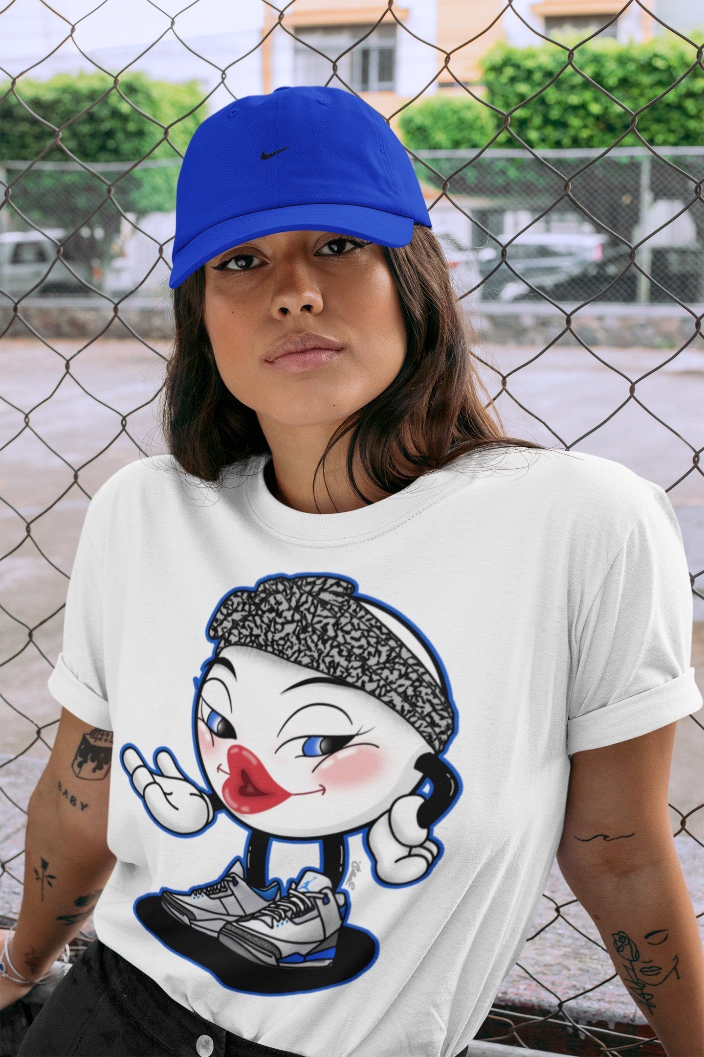 Jordan 3 Racer Blue Shirt To Match Jordans Sexy Emoji Sneaker Tees Jordan 3 Racer Blue Drip Gear Zone Sneaker Matching Clothing Unisex Shirts