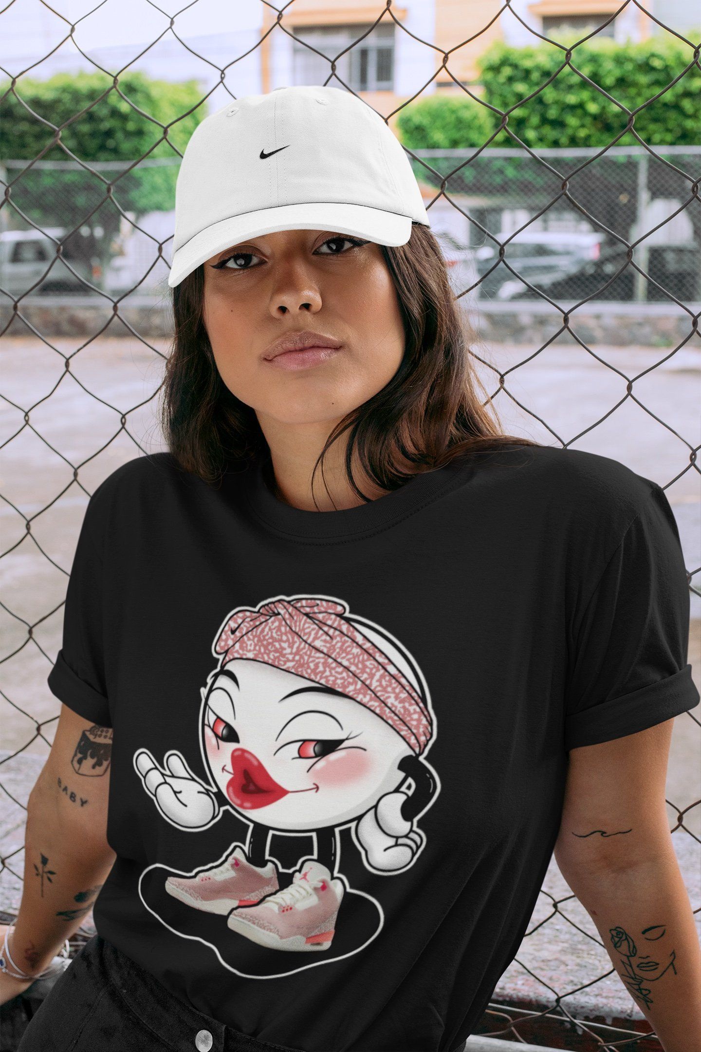 Jordan 3 Rust Pink Shirt To Match Jordans Sexy Emoji Sneaker Tees Jordan 3 Rust Pink Drip Gear Zone Sneaker Matching Clothing Unisex Shirts