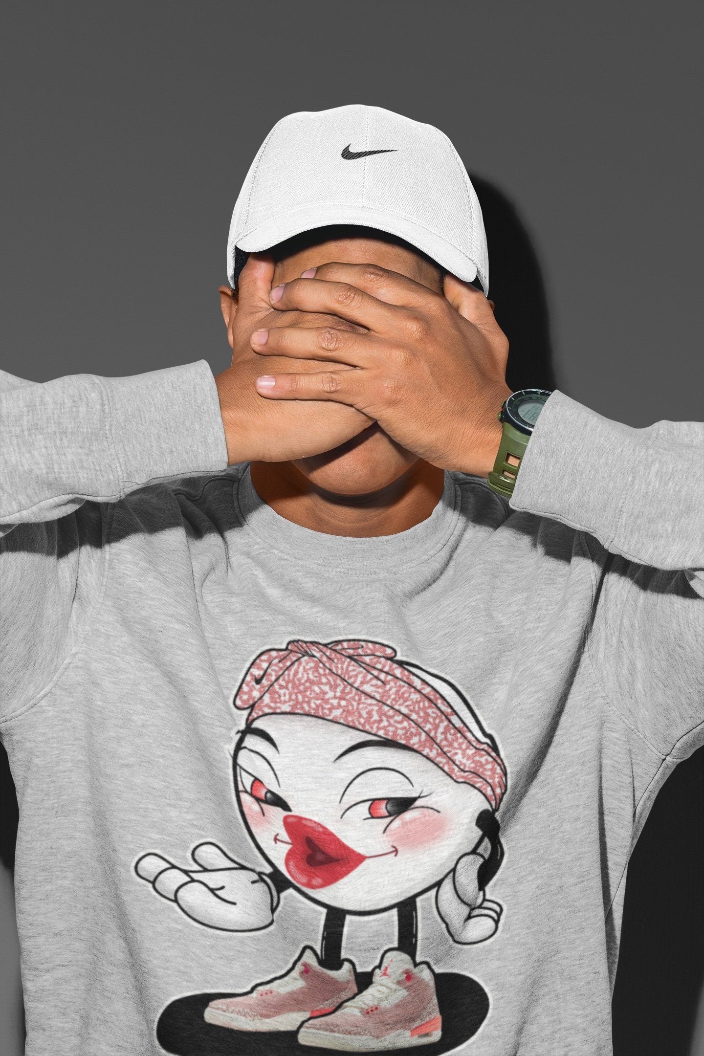 Jordan 3 Rust Pink Shirt To Match Jordans Sexy Emoji Sneaker Tees Jordan 3 Rust Pink Drip Gear Zone Sneaker Matching Clothing Unisex Shirts