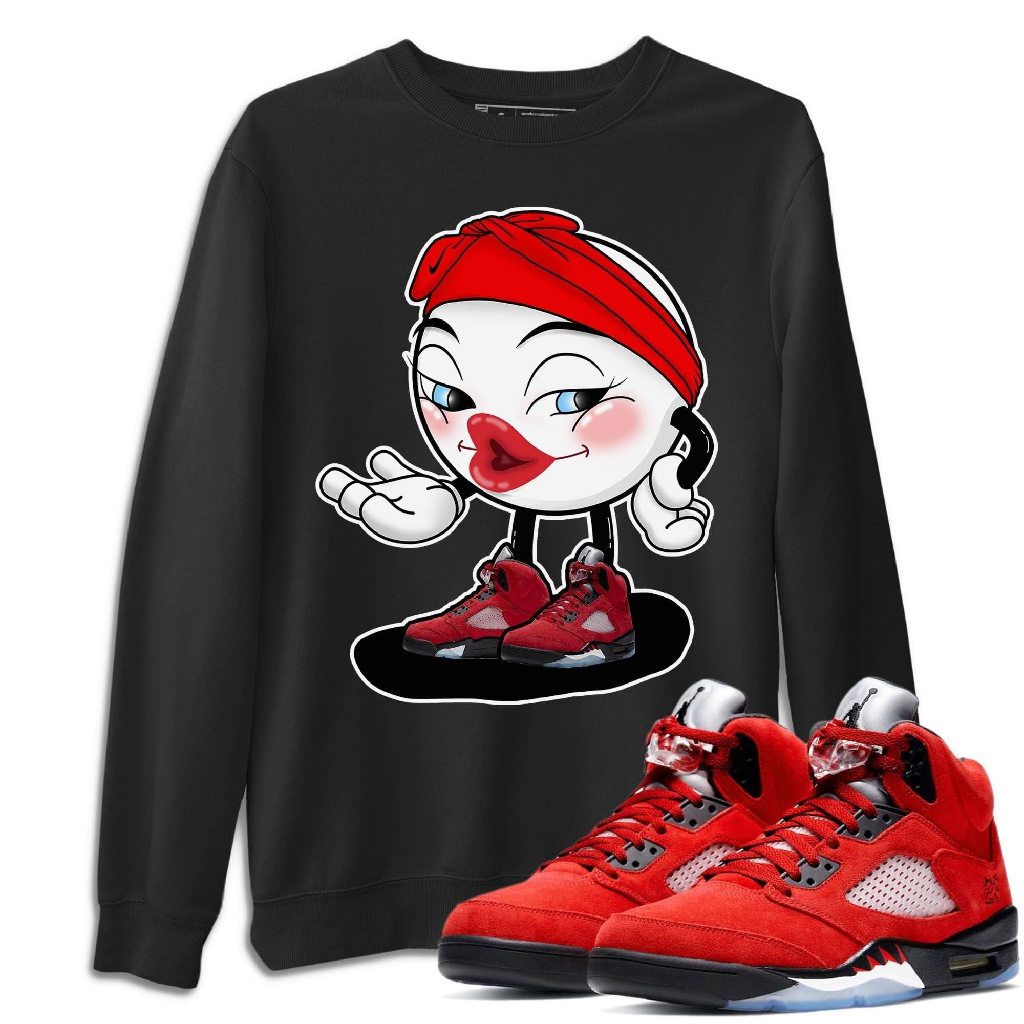 Jordan 5 Raging Bull Shirt To Match Jordans Sexy Emoji Sneaker Tees Jordan 5 Raging Bull Drip Gear Zone Sneaker Matching Clothing Unisex Shirts