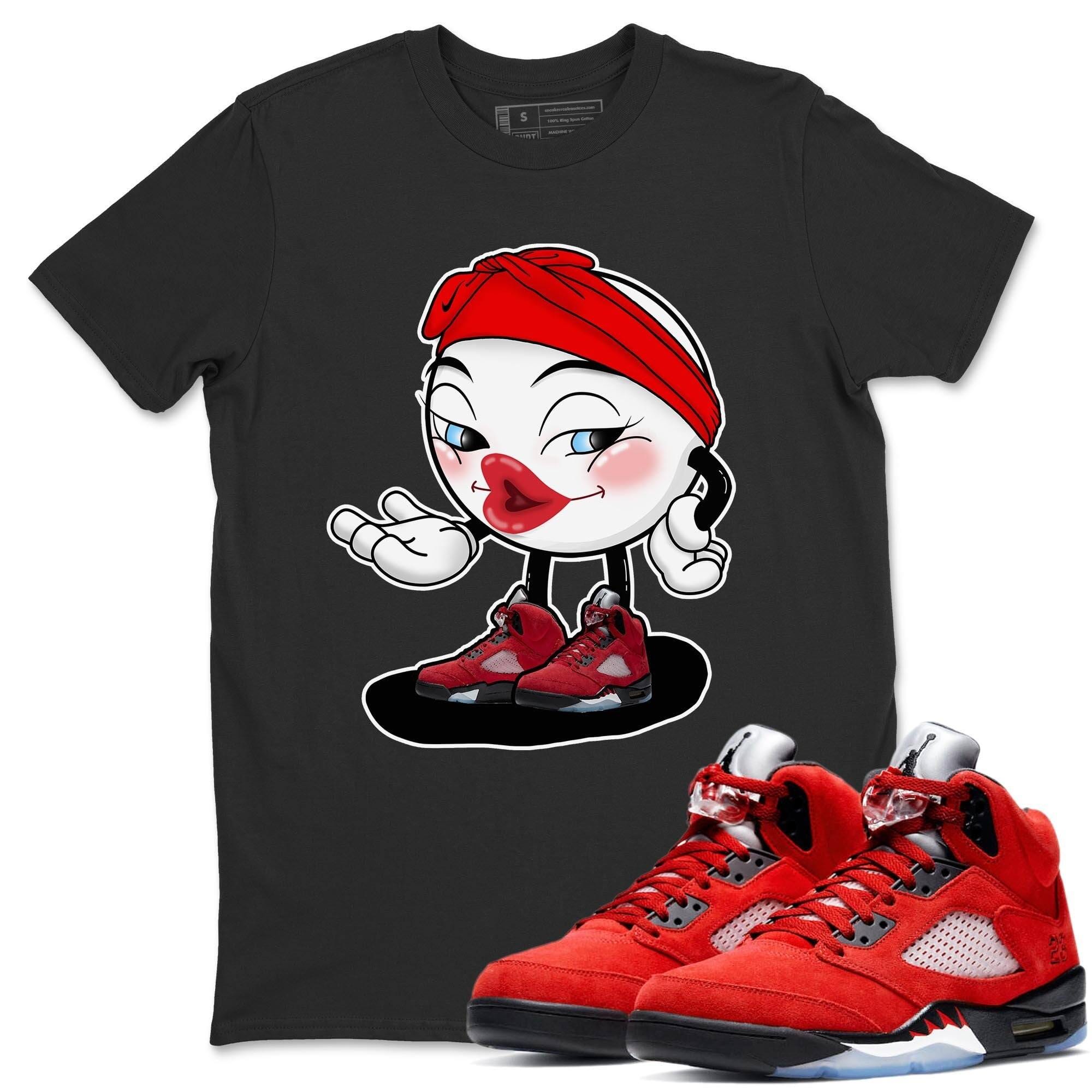 Jordan 5 Raging Bull Shirt To Match Jordans Sexy Emoji Sneaker Tees Jordan 5 Raging Bull Drip Gear Zone Sneaker Matching Clothing Unisex Shirts