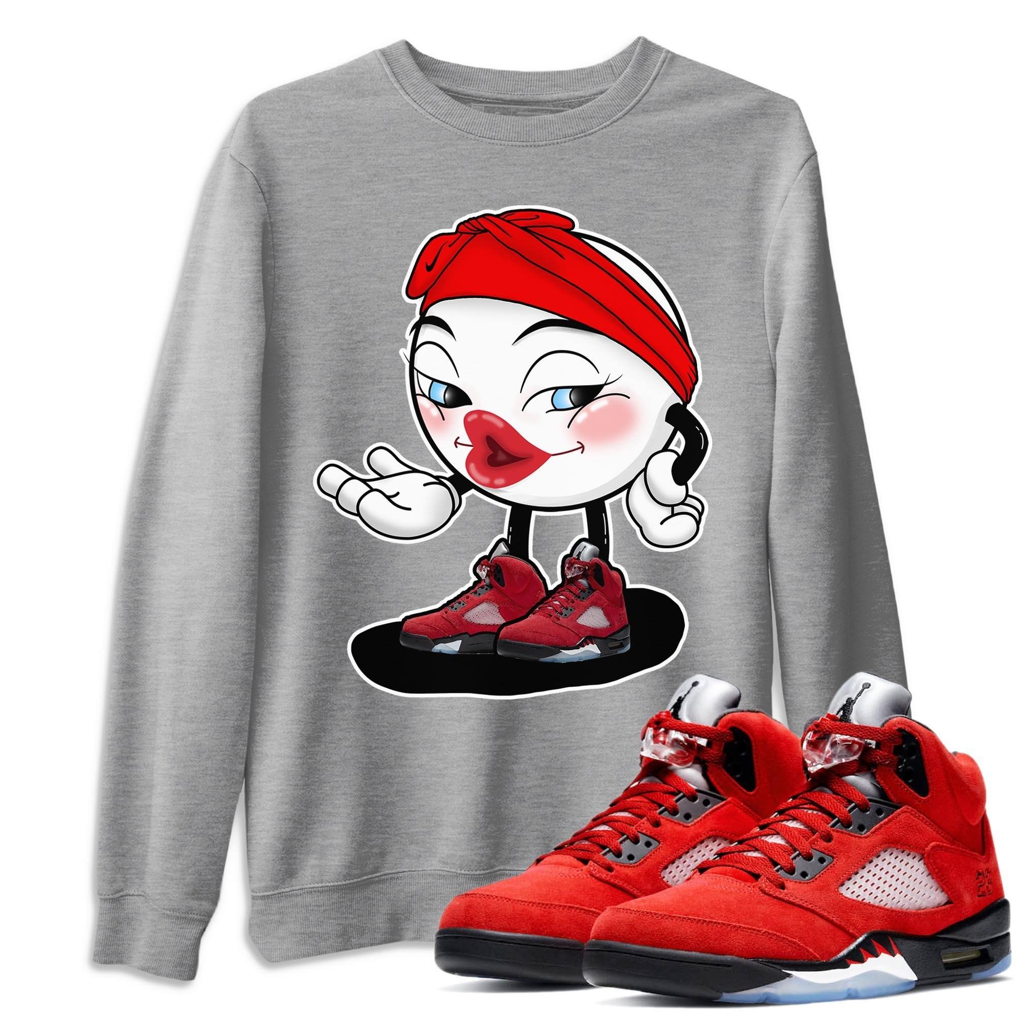 Jordan 5 Raging Bull Shirt To Match Jordans Sexy Emoji Sneaker Tees Jordan 5 Raging Bull Drip Gear Zone Sneaker Matching Clothing Unisex Shirts