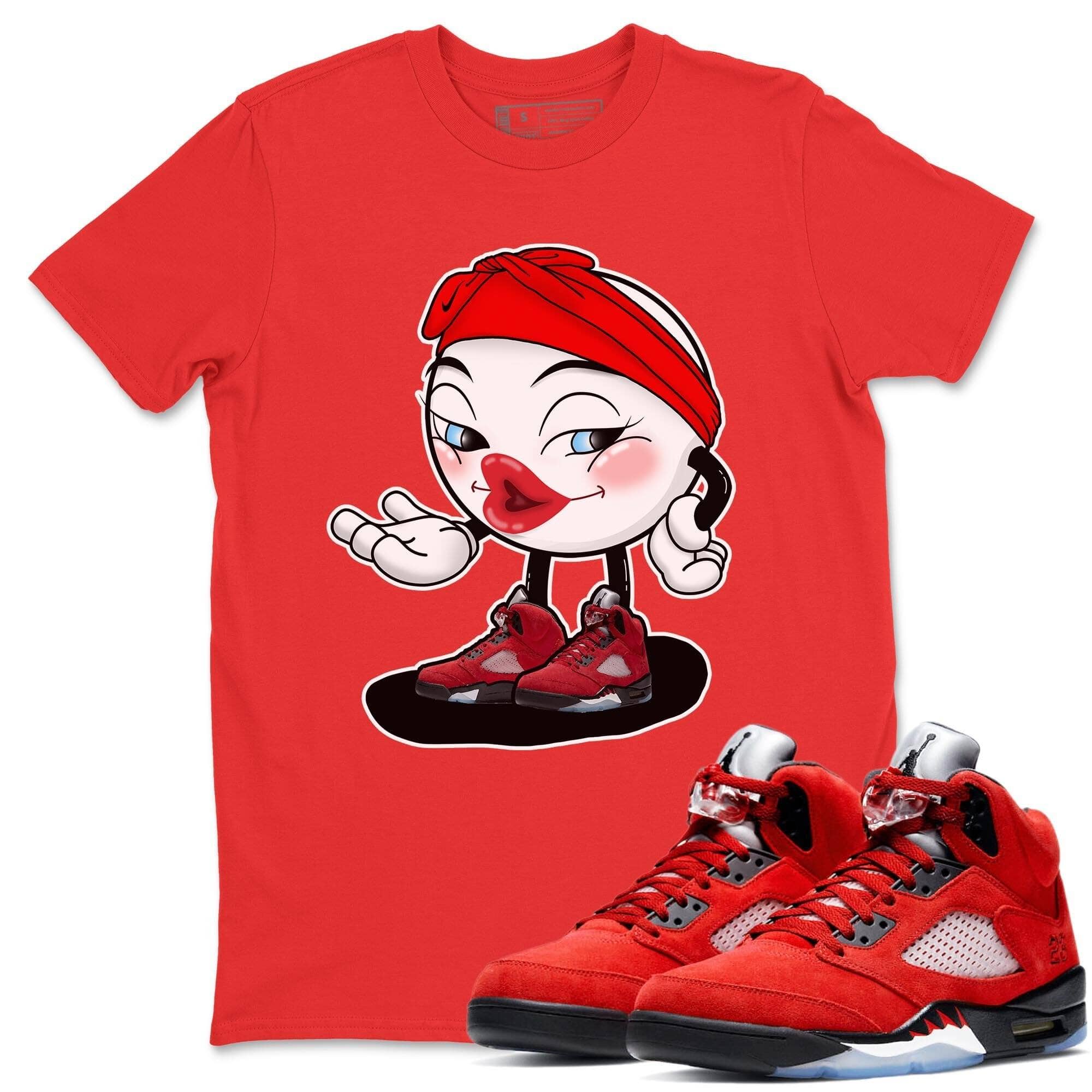 Jordan 5 Raging Bull Shirt To Match Jordans Sexy Emoji Sneaker Tees Jordan 5 Raging Bull Drip Gear Zone Sneaker Matching Clothing Unisex Shirts