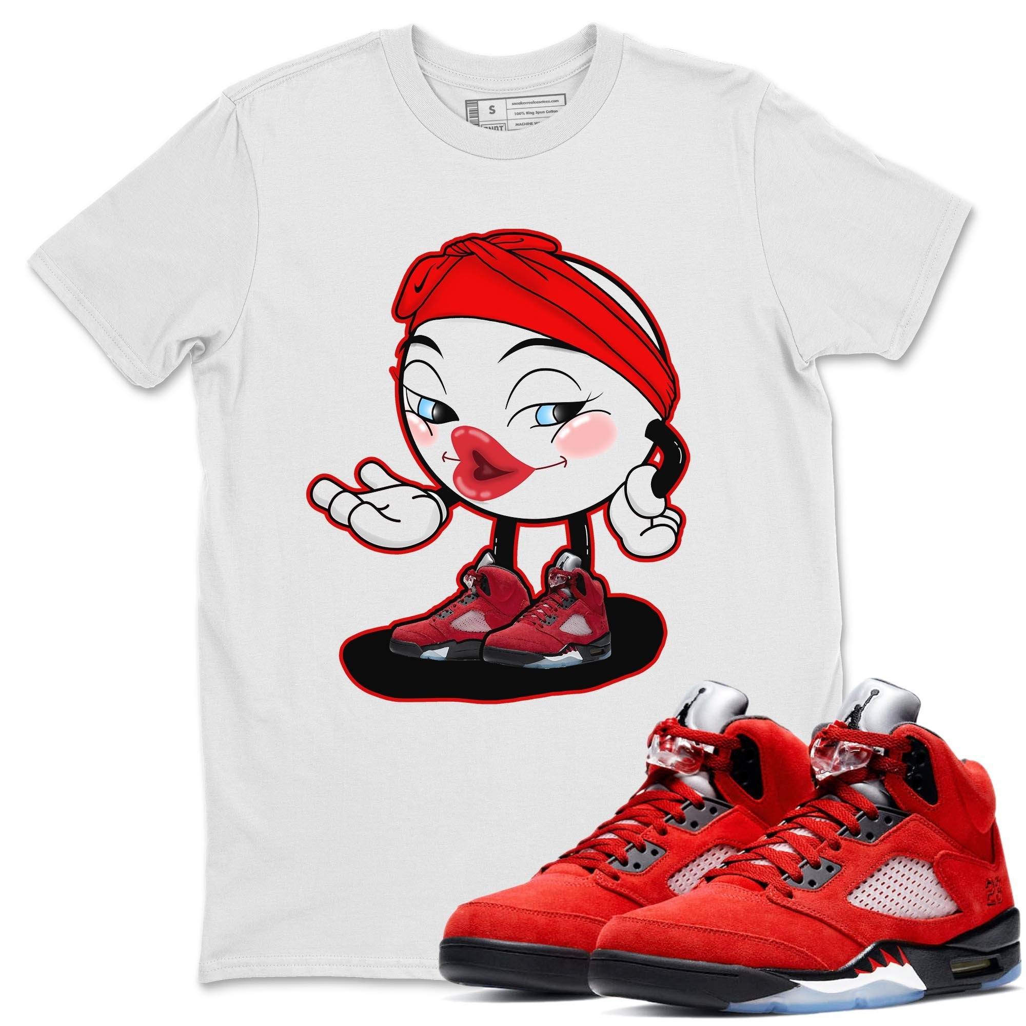 Jordan 5 Raging Bull Shirt To Match Jordans Sexy Emoji Sneaker Tees Jordan 5 Raging Bull Drip Gear Zone Sneaker Matching Clothing Unisex Shirts