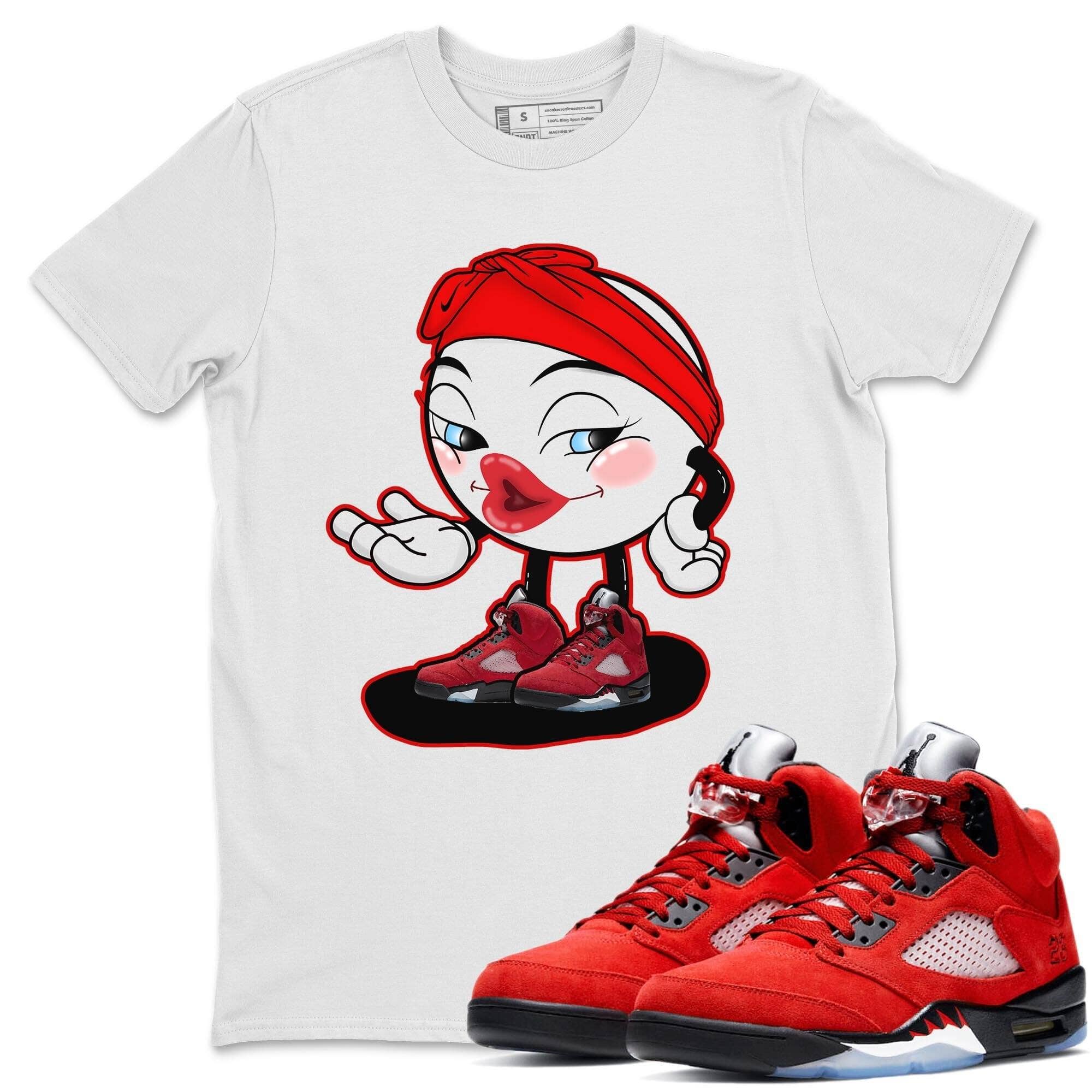 Jordan 5 Raging Bull Shirt To Match Jordans Sexy Emoji Sneaker Tees Jordan 5 Raging Bull Drip Gear Zone Sneaker Matching Clothing Unisex Shirts