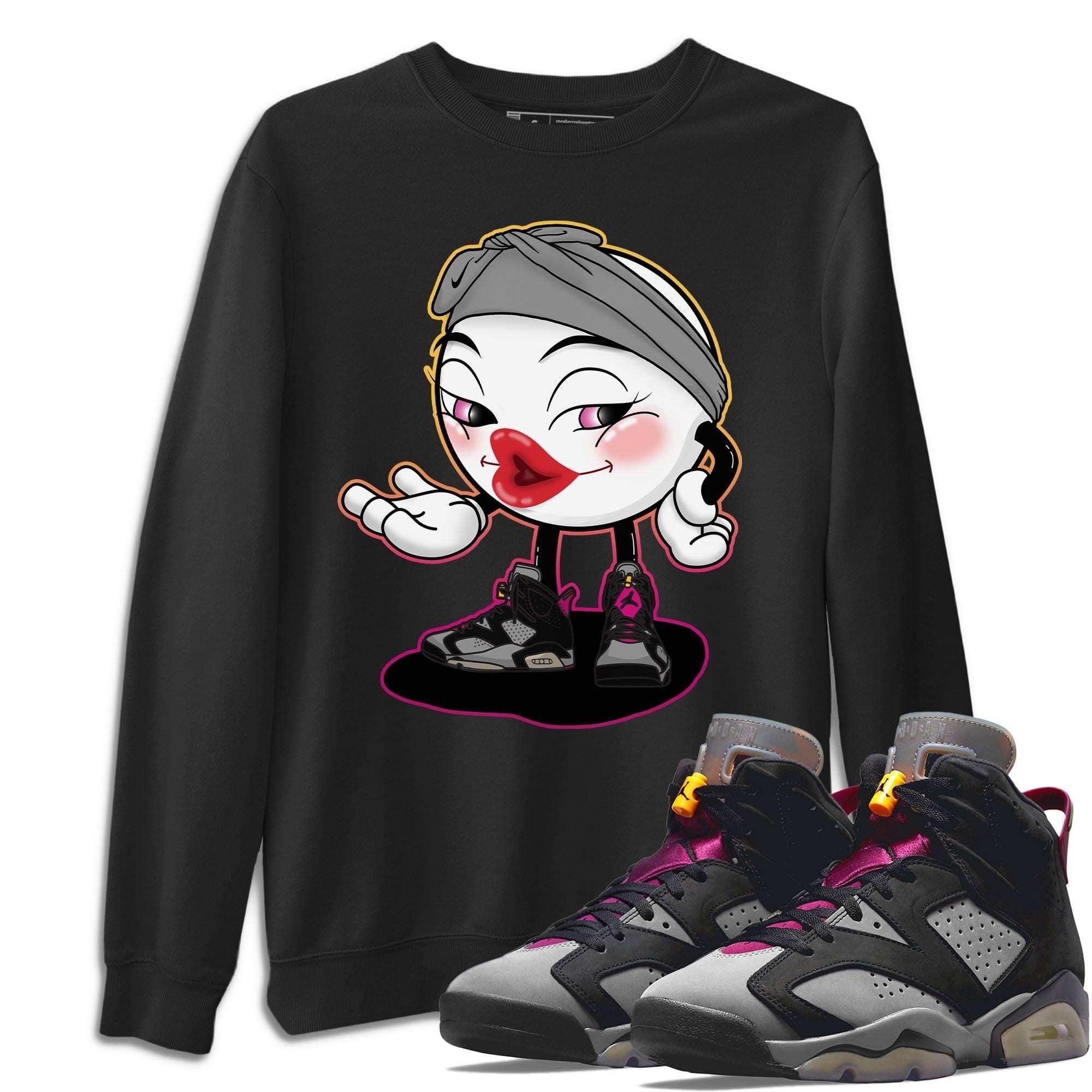 Jordan 6 Bordeaux Shirt To Match Jordans Sexy Emoji Sneaker Tees Jordan 6 Bordeaux Drip Gear Zone Sneaker Matching Clothing Unisex Shirts
