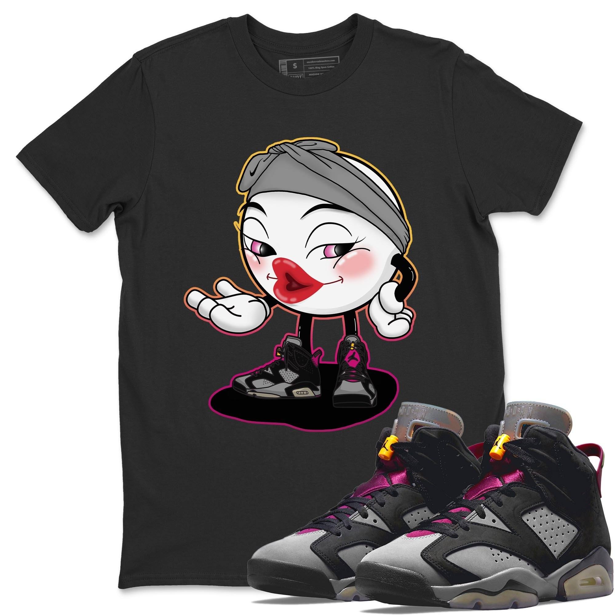 Jordan 6 Bordeaux Shirt To Match Jordans Sexy Emoji Sneaker Tees Jordan 6 Bordeaux Drip Gear Zone Sneaker Matching Clothing Unisex Shirts