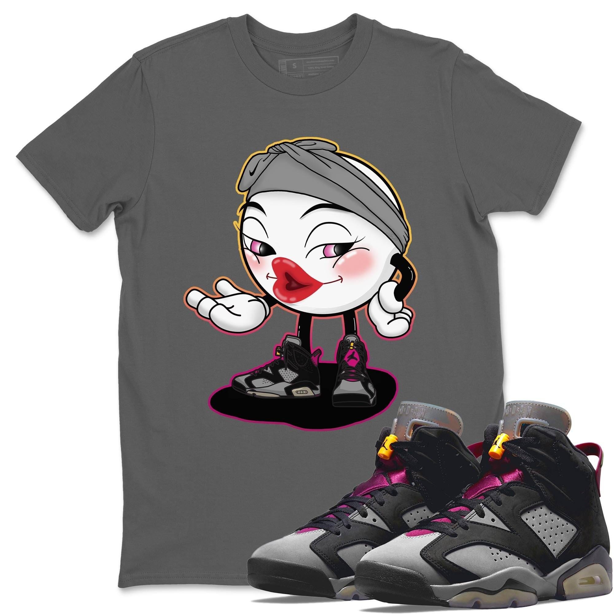 Jordan 6 Bordeaux Shirt To Match Jordans Sexy Emoji Sneaker Tees Jordan 6 Bordeaux Drip Gear Zone Sneaker Matching Clothing Unisex Shirts