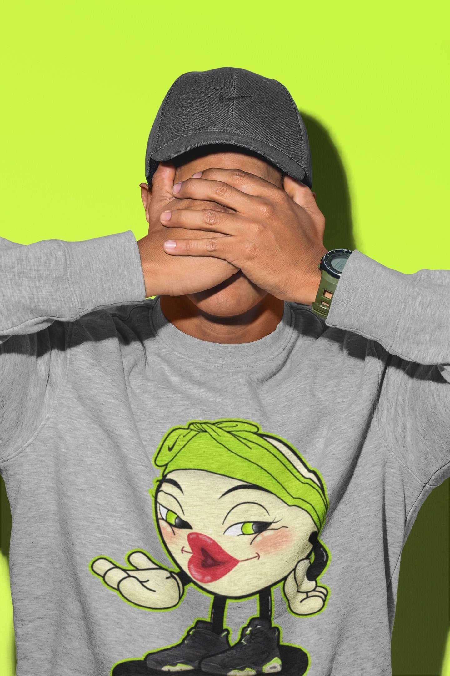 Jordan 6 Electric Green Shirt To Match Jordans Sexy Emoji Sneaker Tees Jordan 6 Electric Green Drip Gear Zone Sneaker Matching Clothing Unisex Shirts