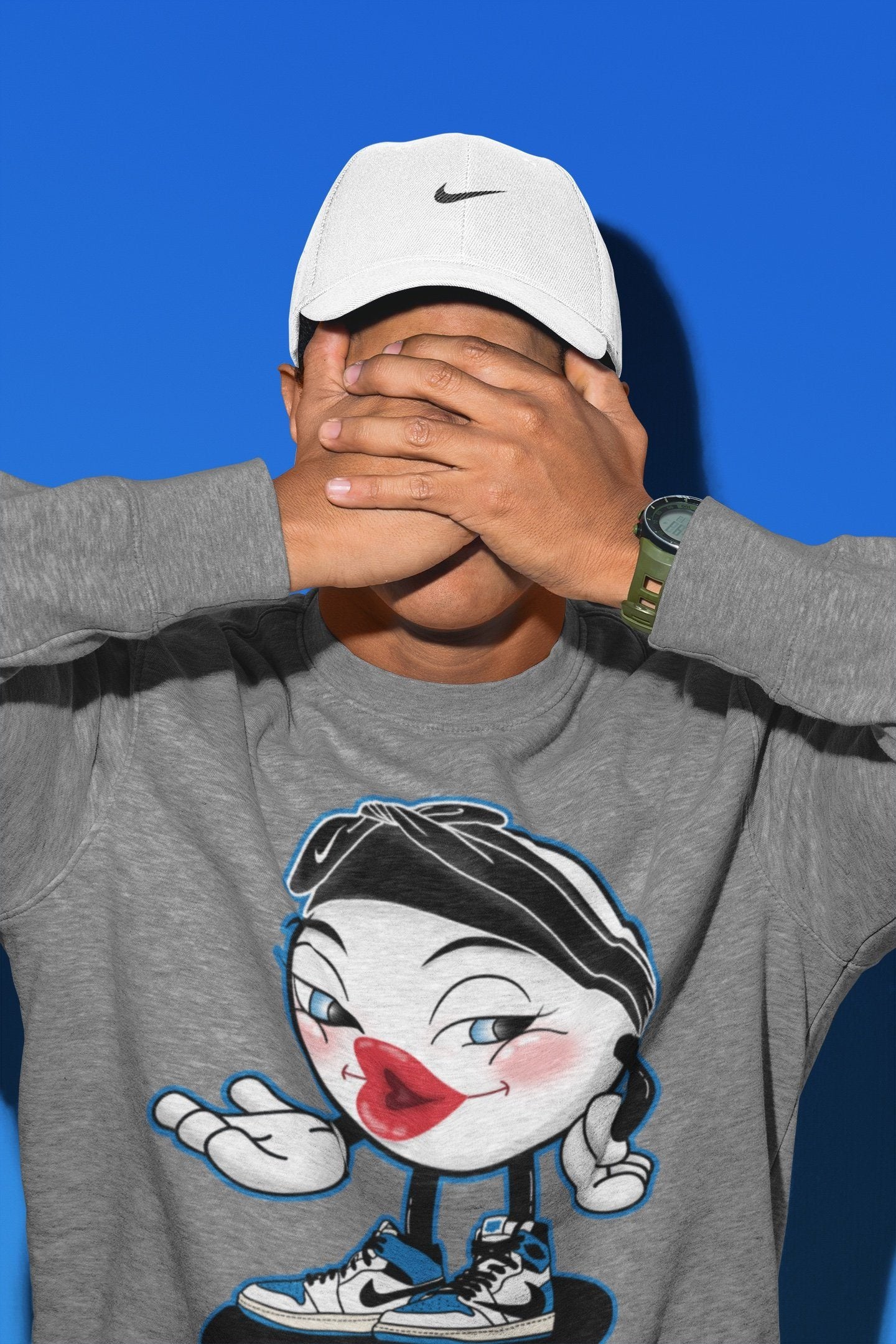 Jordan 1 Travis Scott Fragment Shirt To Match Jordans Sexy Emoji Sneaker Tees Jordan 1 Travis Scott Fragment Drip Gear Zone Sneaker Matching Clothing Unisex Shirts