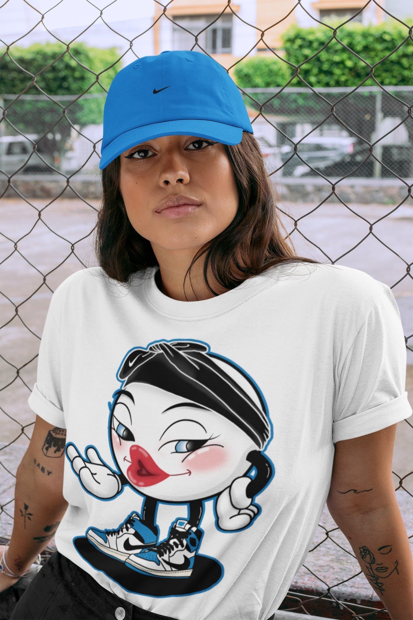 Jordan 1 Travis Scott Fragment Shirt To Match Jordans Sexy Emoji Sneaker Tees Jordan 1 Travis Scott Fragment Drip Gear Zone Sneaker Matching Clothing Unisex Shirts