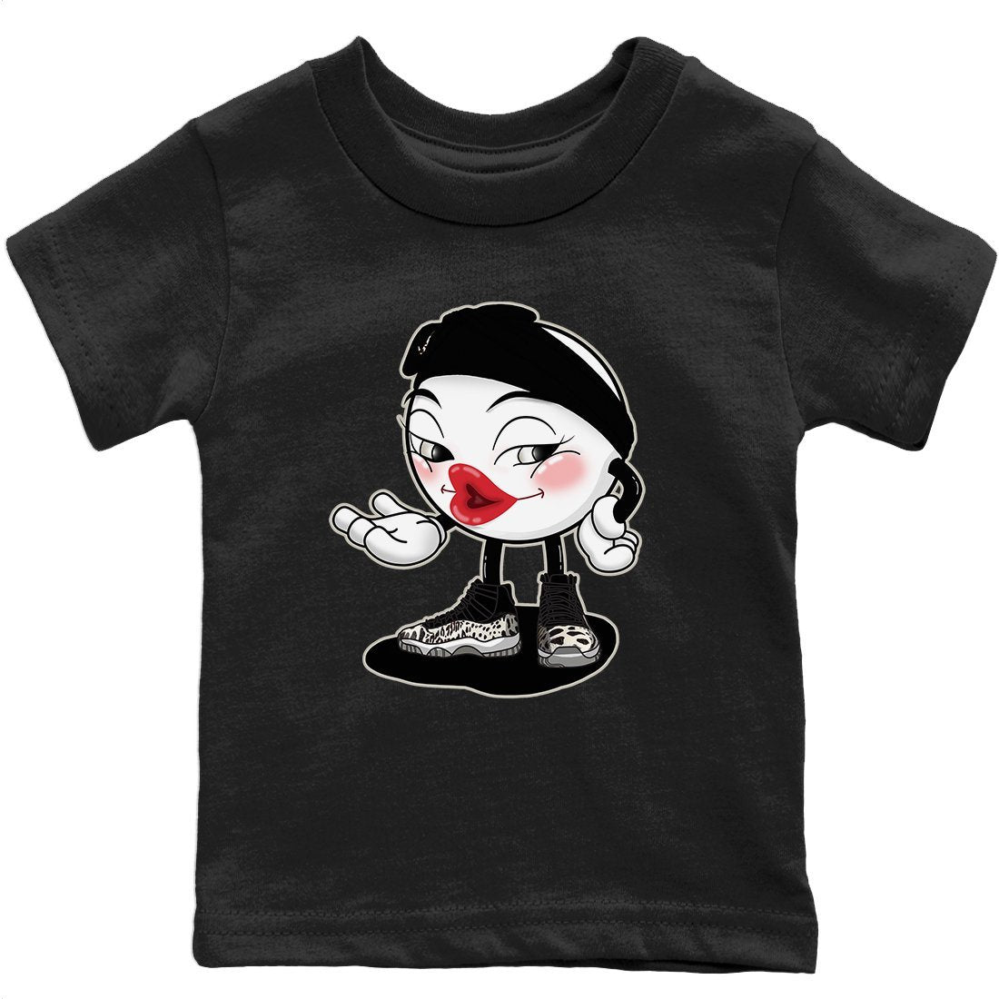 Jordan 11 Animal Instinct Sneaker Matching T-Shirt Sexy Emoji Sneaker Tees Jordan 11 Animal Instinct Sneaker Release Tees Kids Shirts