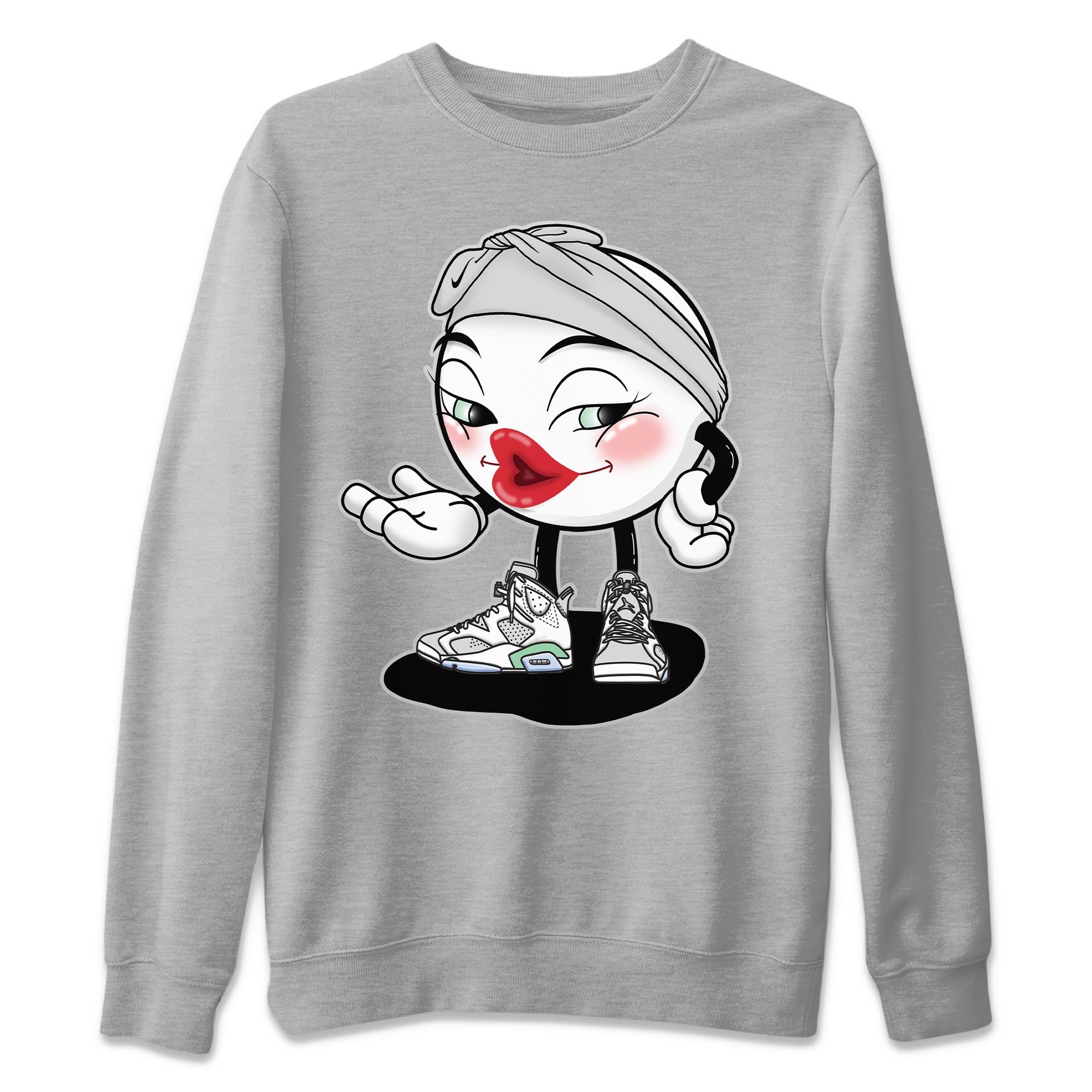 Jordan 6 Mint Foam Shirt To Match Jordans Sexy Emoji Sneaker Tees Jordan 6 Mint Foam Drip Gear Zone Sneaker Matching Clothing Unisex Shirts