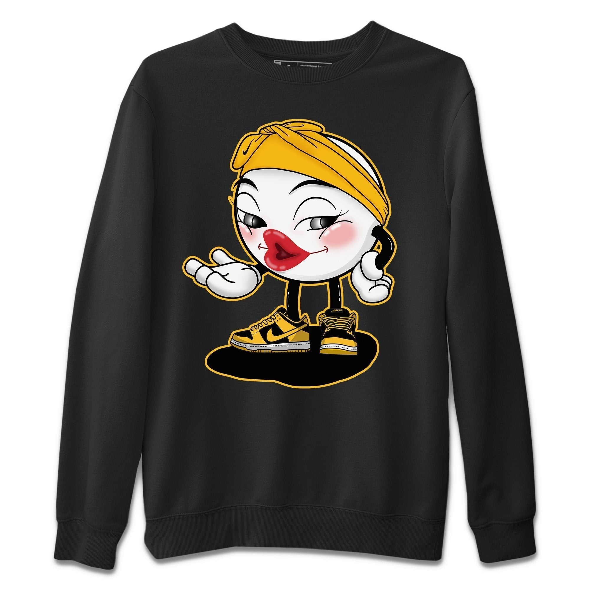 Dunk Championship Goldenrod Sneaker Match Tees Sexy Emoji Sneaker Tees Dunk Championship Goldenrod Jordan to match sneaker T-Shirt Crew Neck Shirts