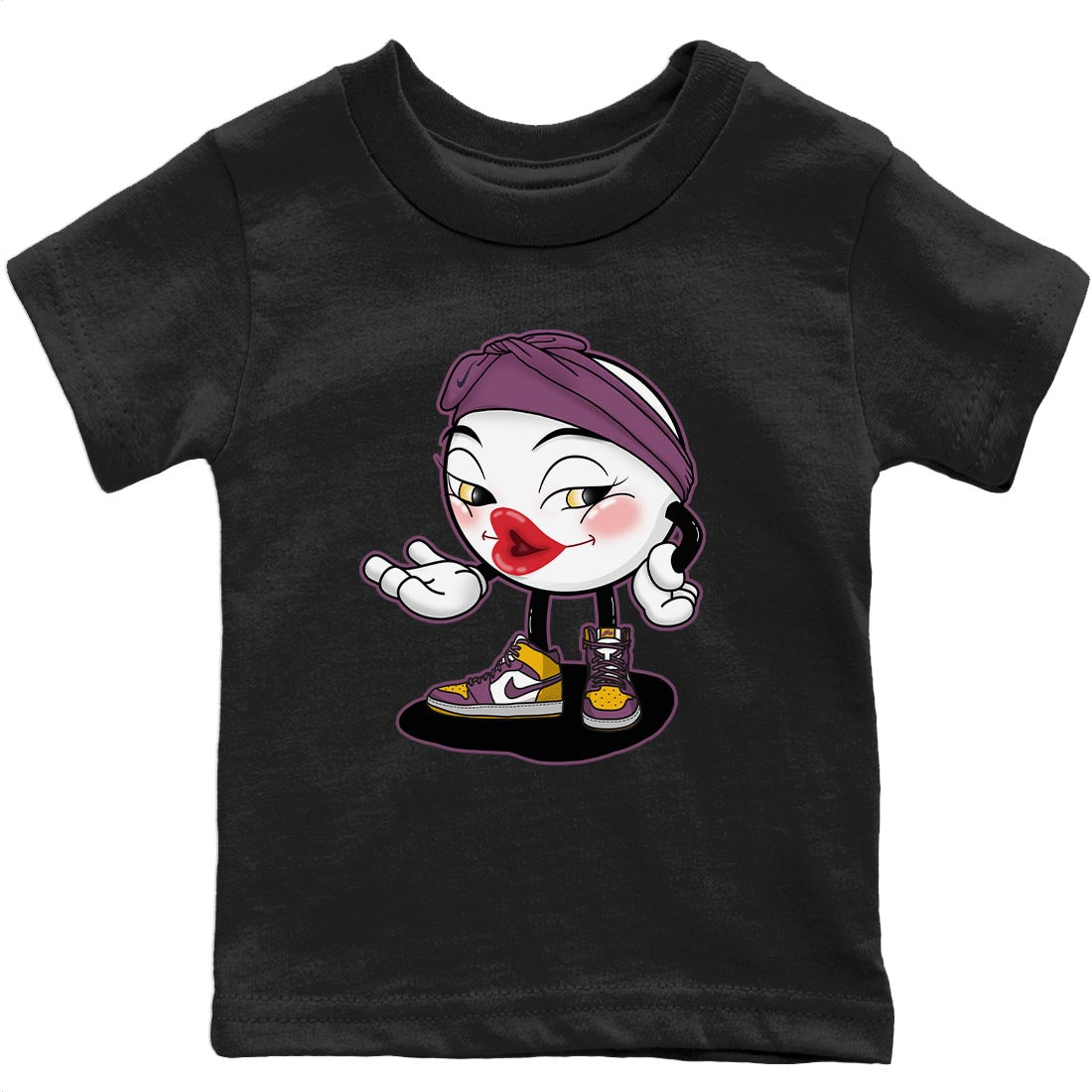 Jordan 1 Brotherhood Sneaker Matching T-Shirt Sexy Emoji Sneaker Tees Jordan 1 Brotherhood Sneaker Release Tees Kids Shirts
