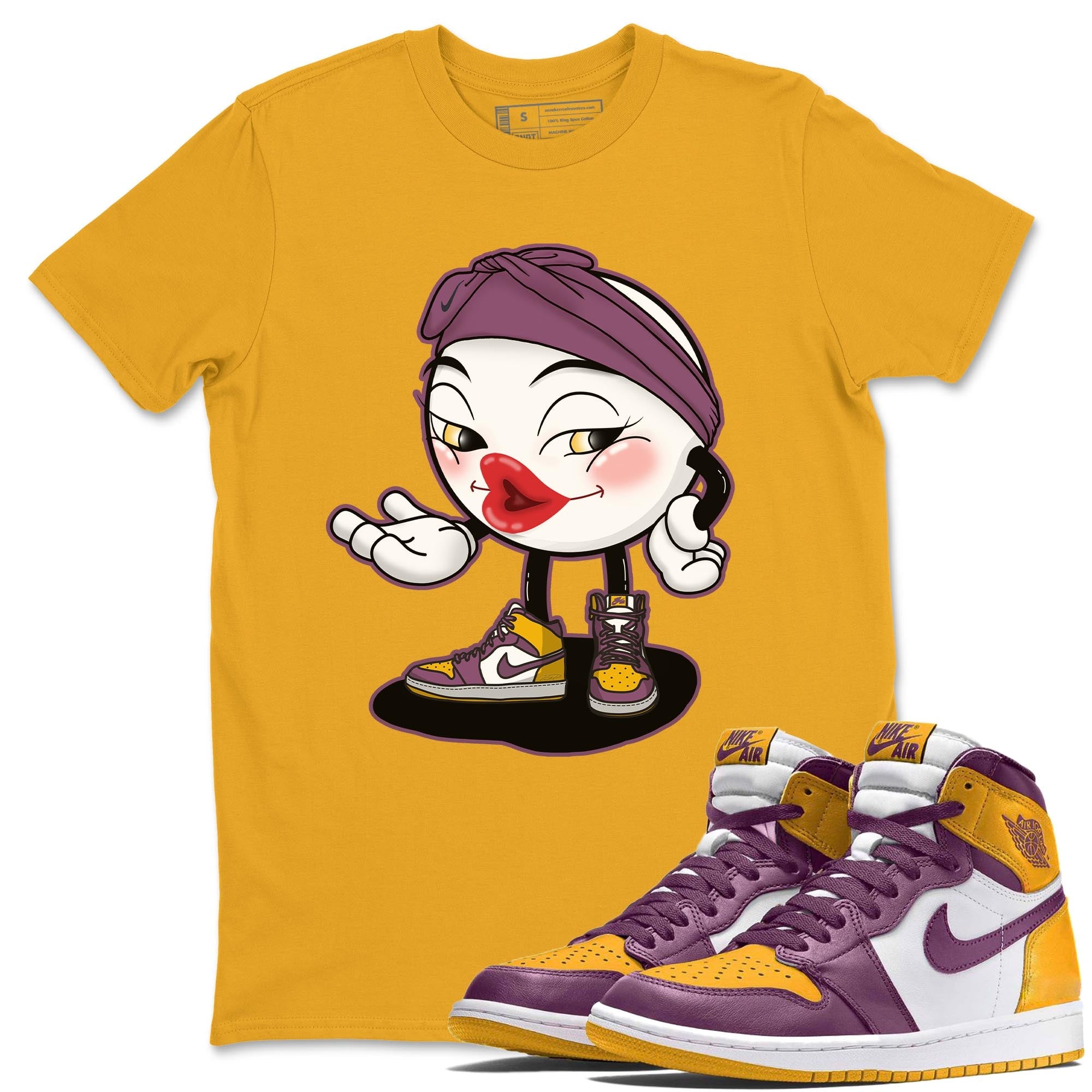 Jordan 1 Brotherhood Sneaker Matching T-Shirt Sexy Emoji Sneaker Tees Jordan 1 Brotherhood Sneaker Release Tees Crew Neck Tees