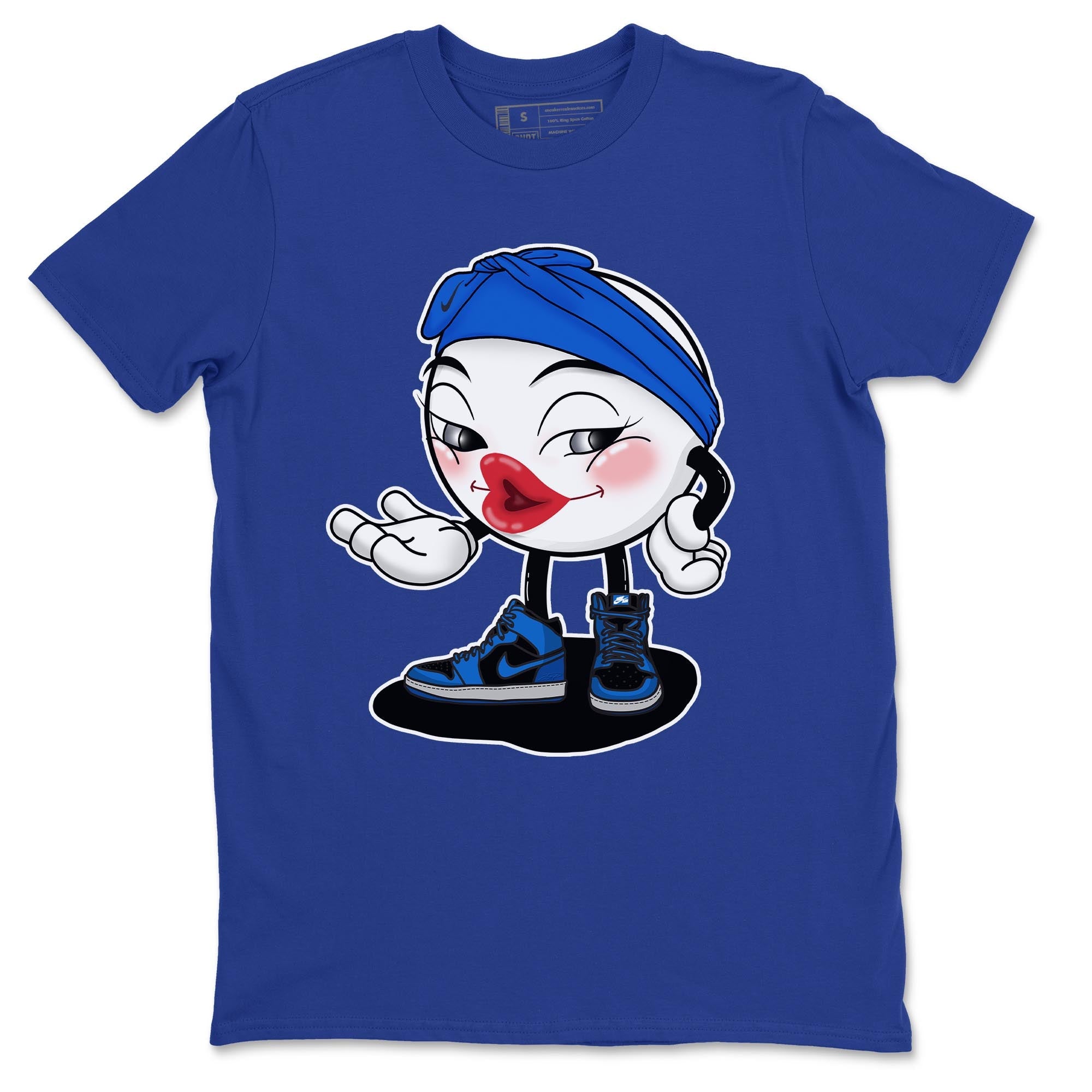 Jordan 1 Dark Marina Blue Sneaker Matching T-Shirt Sexy Emoji Sneaker Tees Jordan 1 Dark Marina Blue Sneaker Release Tees Crew Neck Tees