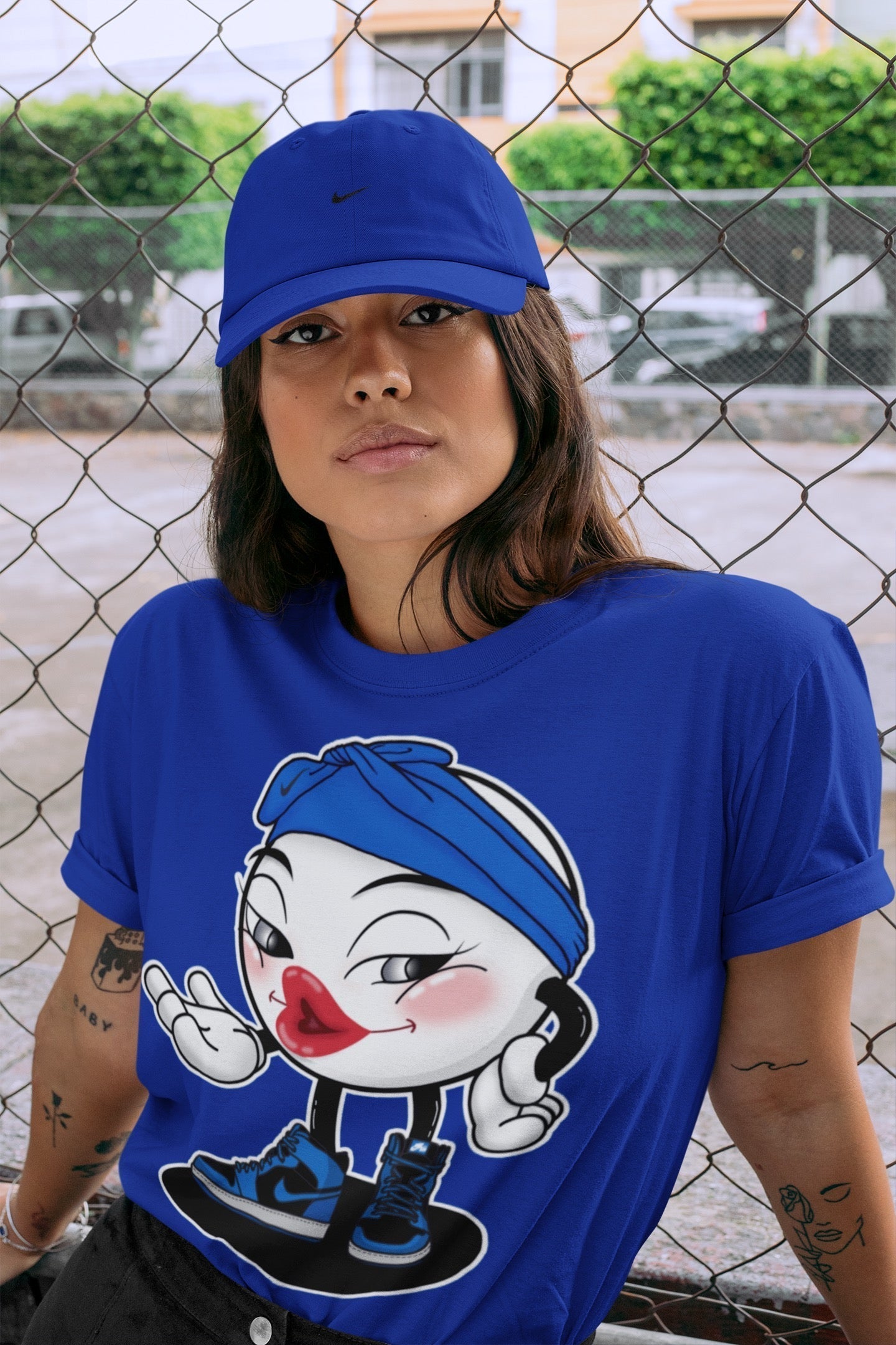 Jordan 1 Dark Marina Blue Sneaker Matching T-Shirt Sexy Emoji Sneaker Tees Jordan 1 Dark Marina Blue Sneaker Release Tees Crew Neck Tees