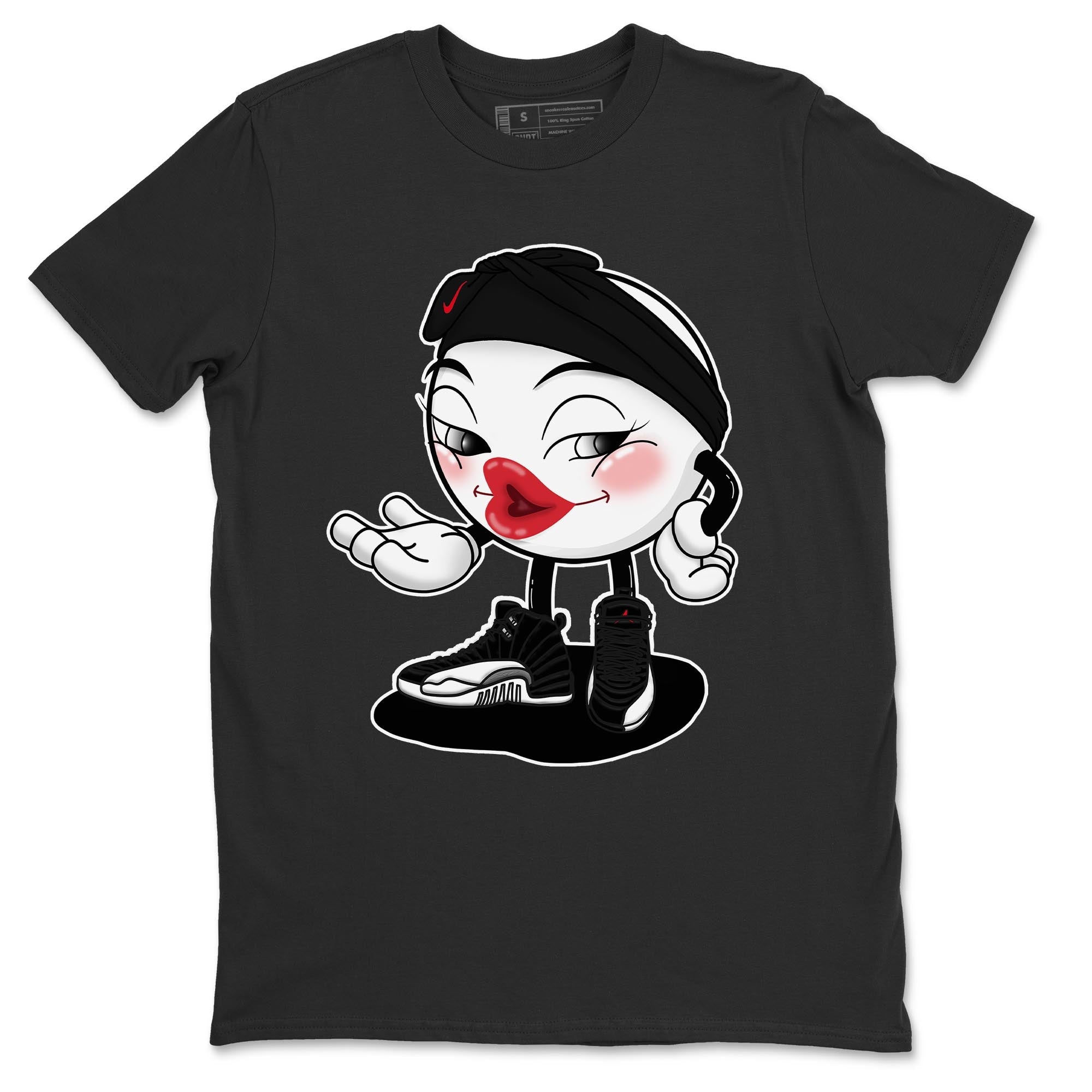 Jordan 12 Playoffs Shirt To Match Jordans Sexy Emoji Sneaker Tees Jordan 12 Playoffs Drip Gear Zone Sneaker Matching Clothing Unisex Shirts