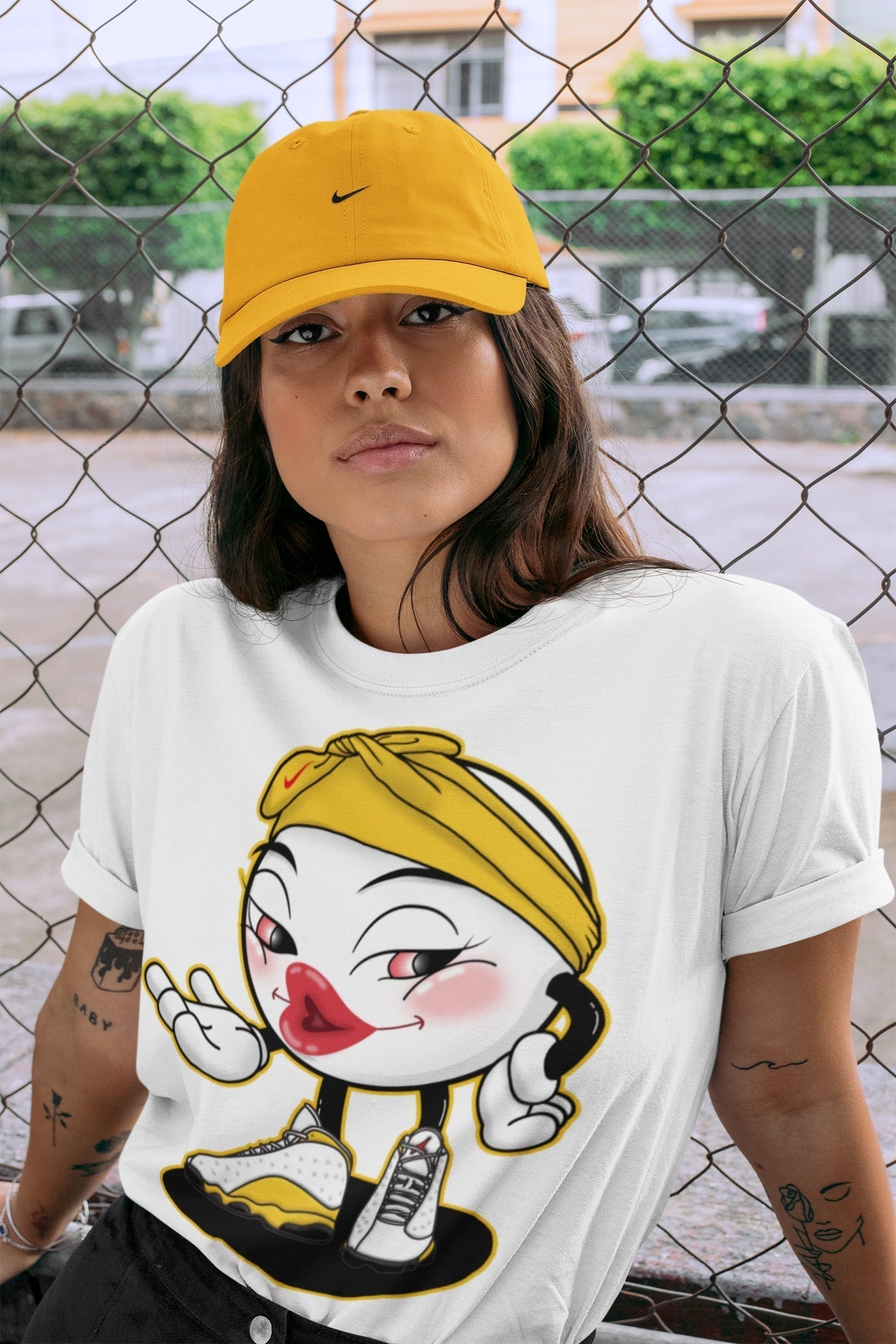 Jordan 13 Del Sol Shirt To Match Jordans Sexy Emoji Sneaker Tees Jordan 13 Del Sol Drip Gear Zone Sneaker Matching Clothing Unisex Shirts