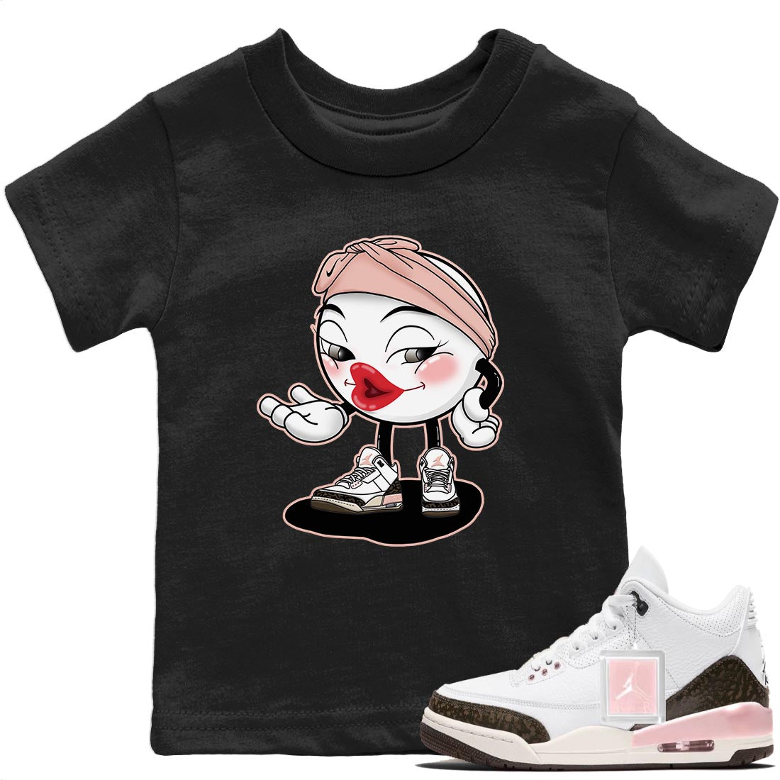 Jordan 3 Atmosphere Sneaker Matching T-Shirt Sexy Emoji Sneaker Tees Jordan 3 Atmosphere Sneaker Release Tees Kids Shirts