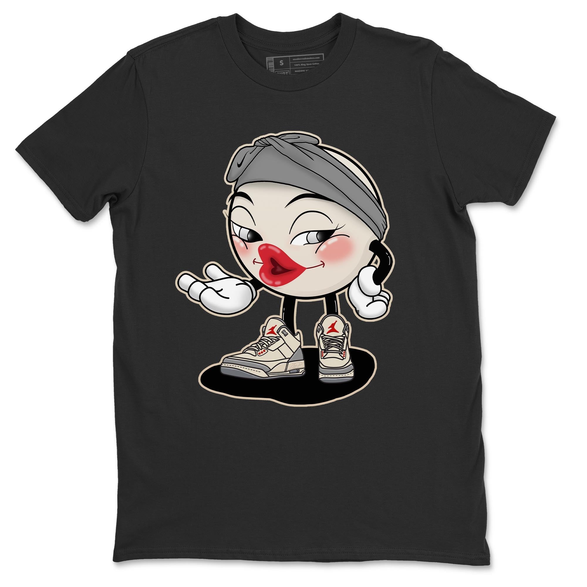 Jordan 3 Muslin Shirt To Match Jordans Sexy Emoji Sneaker Tees Jordan 3 Muslin Drip Gear Zone Sneaker Matching Clothing Unisex Shirts