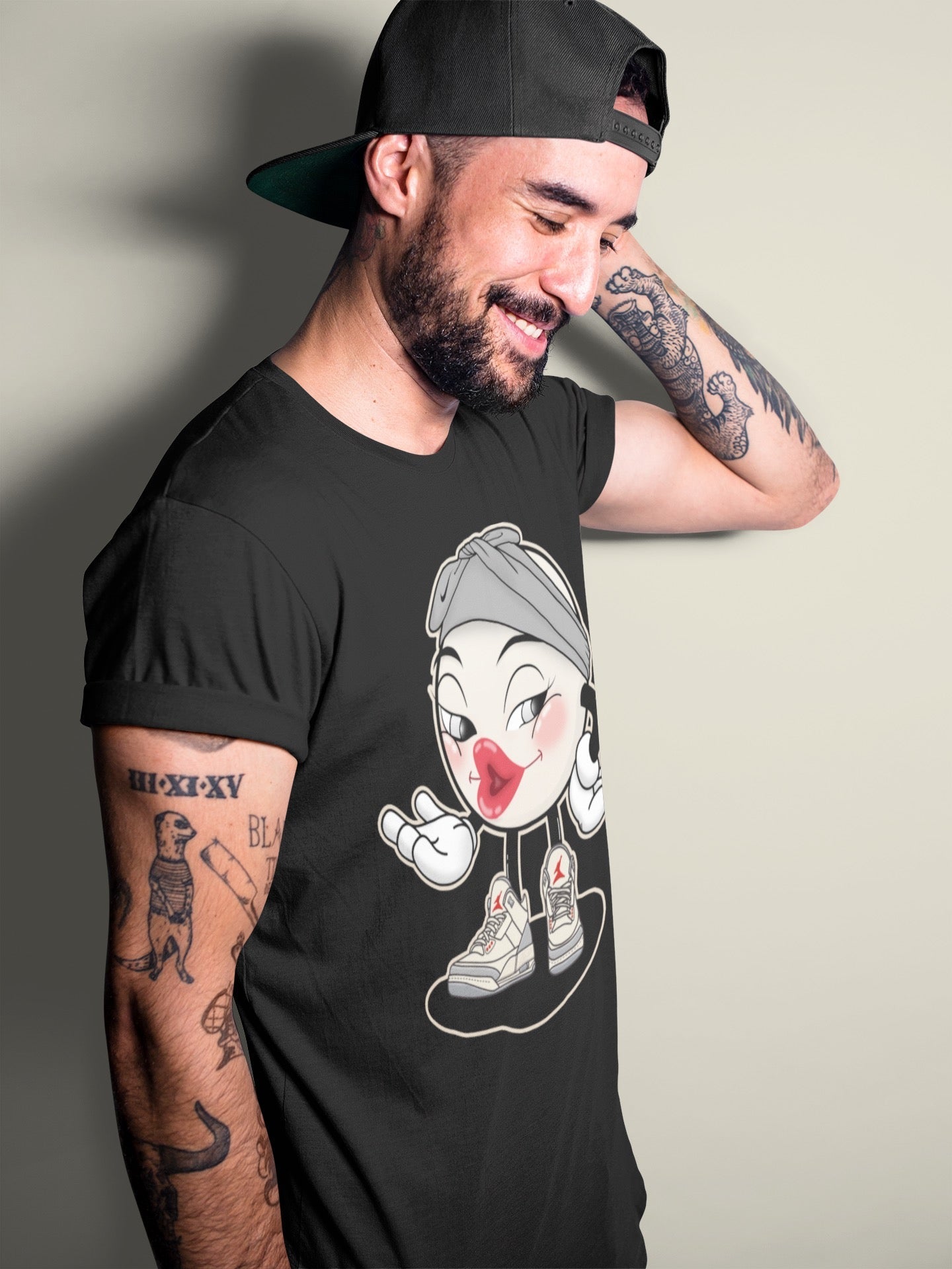 Jordan 3 Muslin Shirt To Match Jordans Sexy Emoji Sneaker Tees Jordan 3 Muslin Drip Gear Zone Sneaker Matching Clothing Unisex Shirts