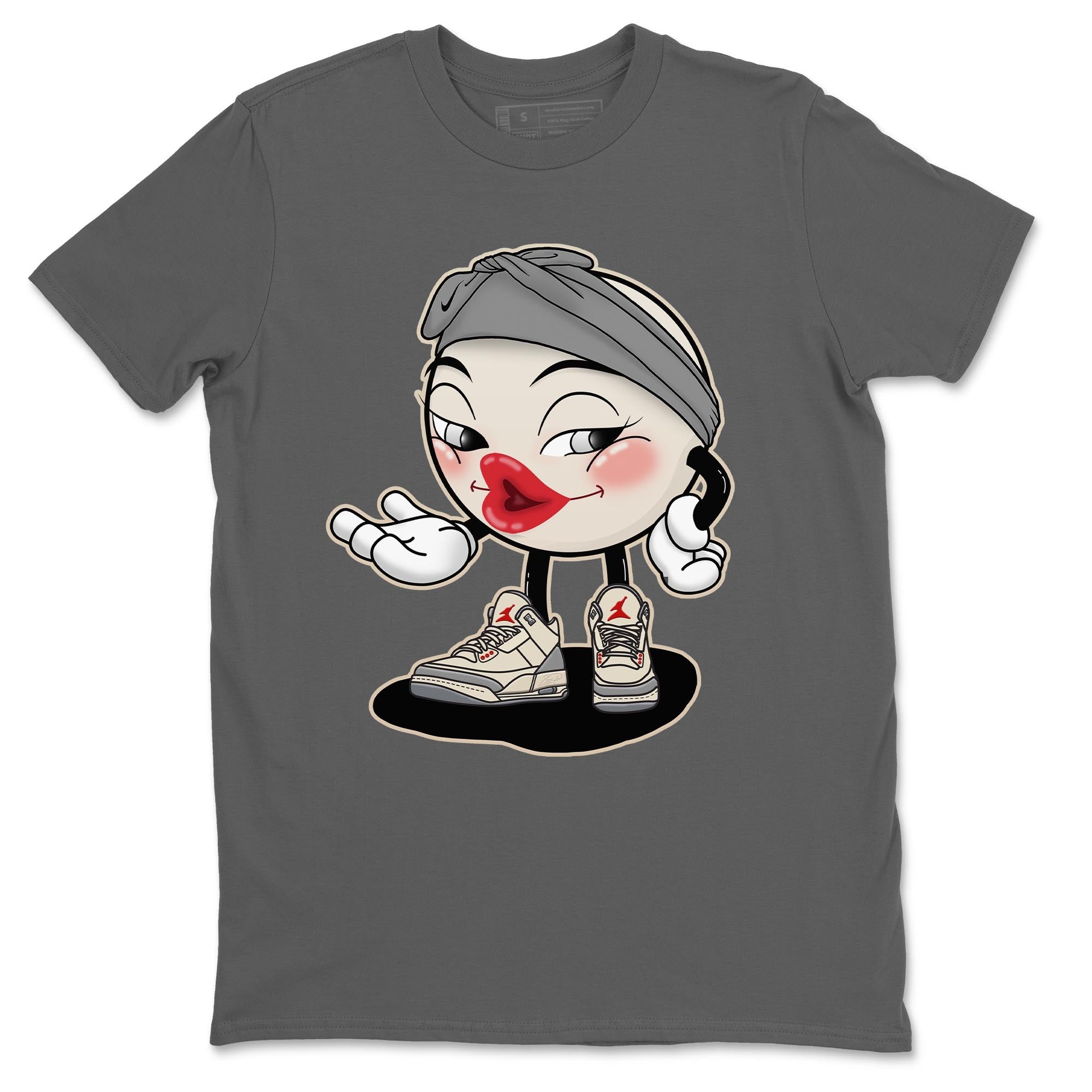 Jordan 3 Muslin Shirt To Match Jordans Sexy Emoji Sneaker Tees Jordan 3 Muslin Drip Gear Zone Sneaker Matching Clothing Unisex Shirts