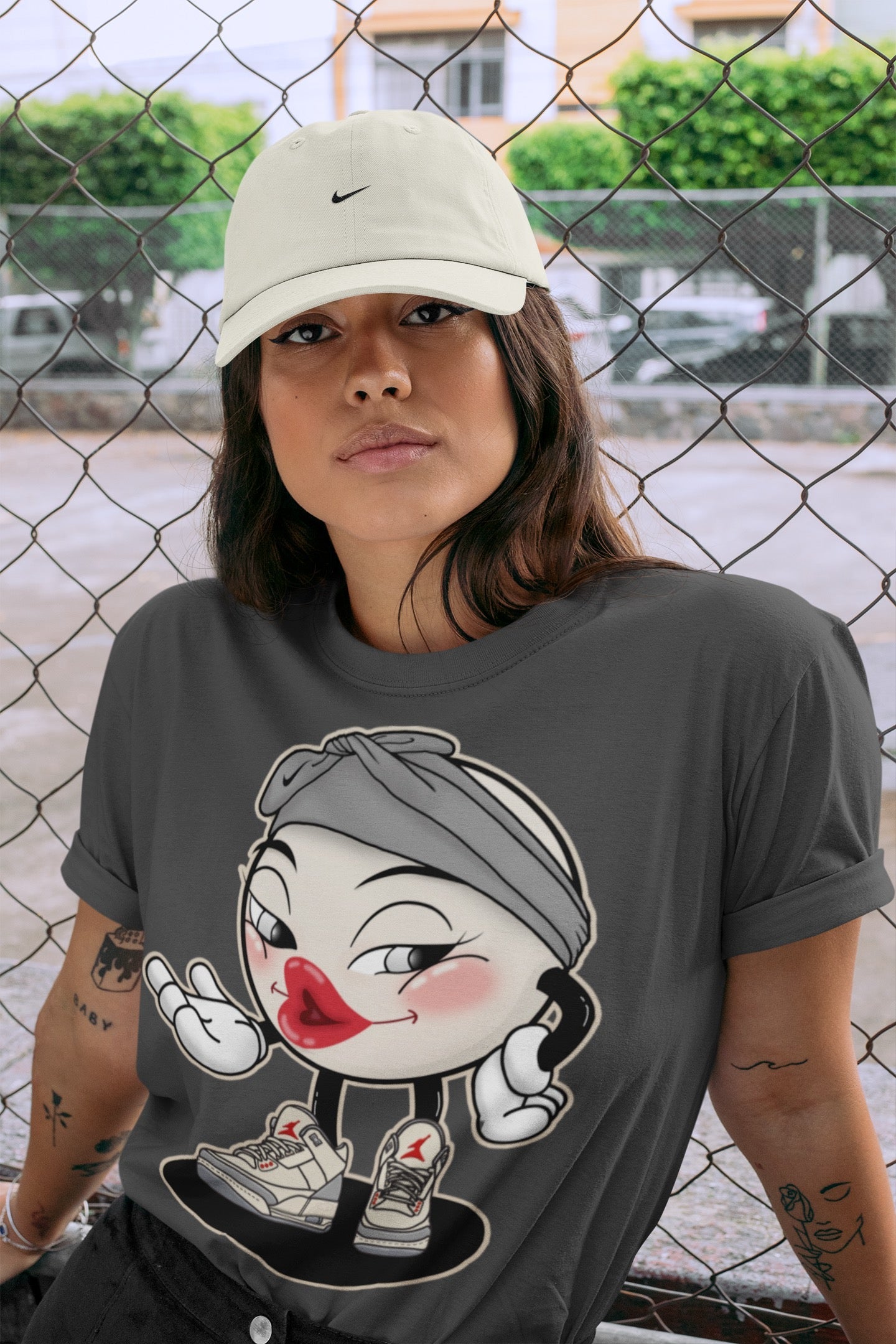 Jordan 3 Muslin Shirt To Match Jordans Sexy Emoji Sneaker Tees Jordan 3 Muslin Drip Gear Zone Sneaker Matching Clothing Unisex Shirts