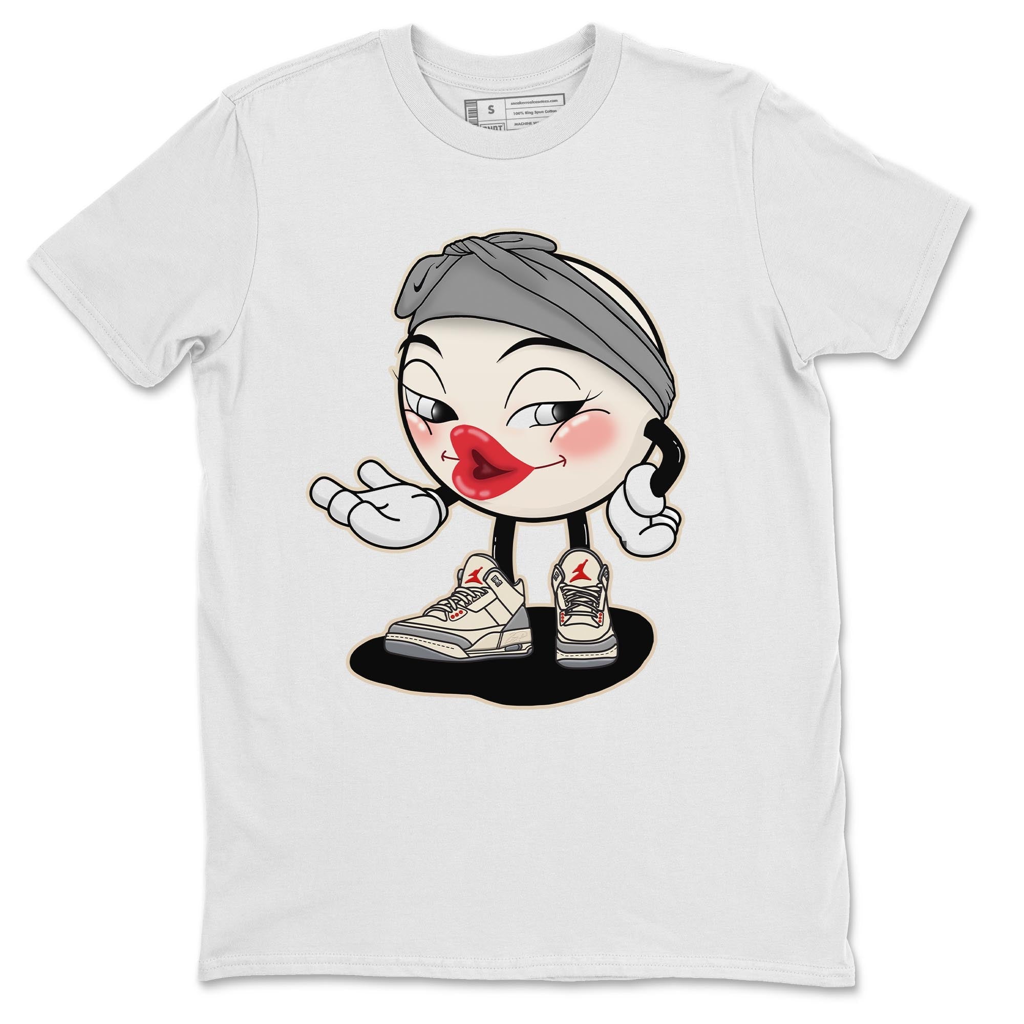 Jordan 3 Muslin Shirt To Match Jordans Sexy Emoji Sneaker Tees Jordan 3 Muslin Drip Gear Zone Sneaker Matching Clothing Unisex Shirts