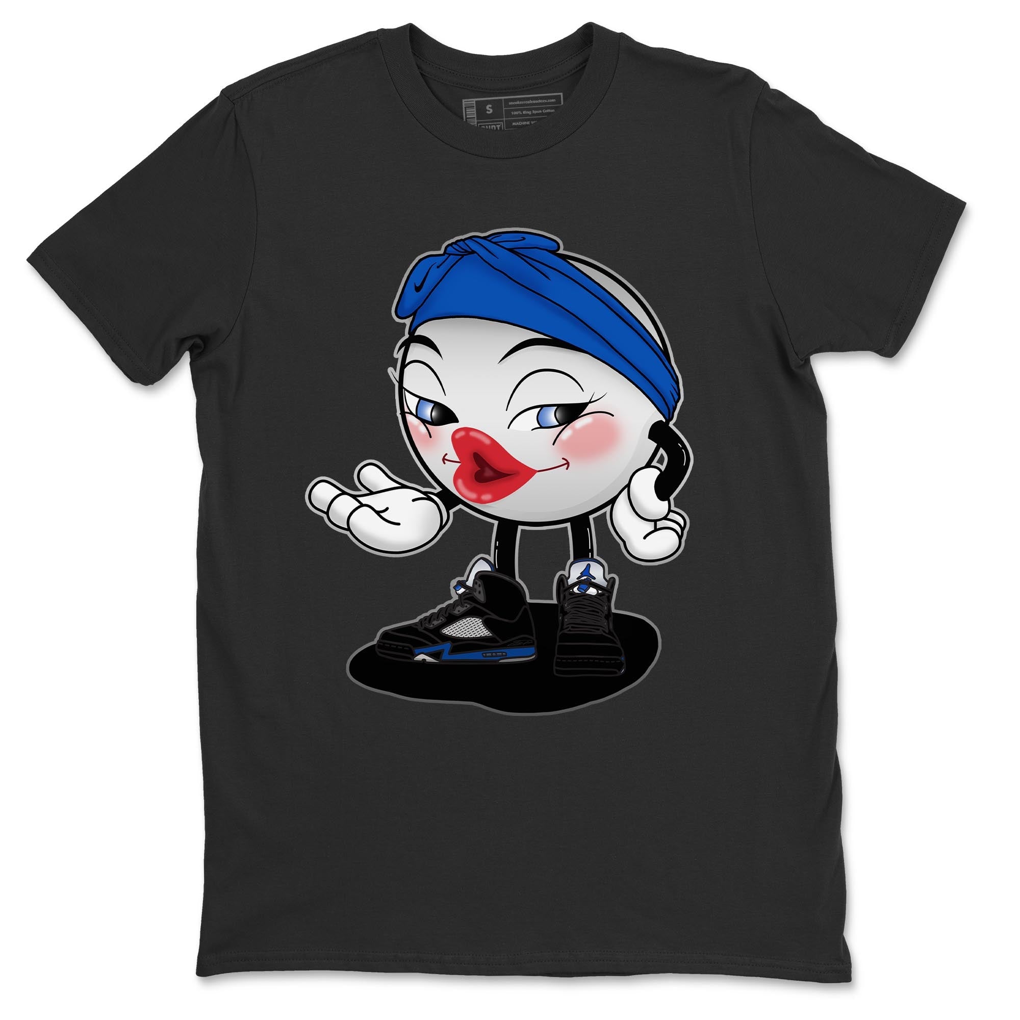 Jordan 5 Racer Blue Shirt To Match Jordans Sexy Emoji Sneaker Tees Jordan 5 Racer Blue Drip Gear Zone Sneaker Matching Clothing Unisex Shirts