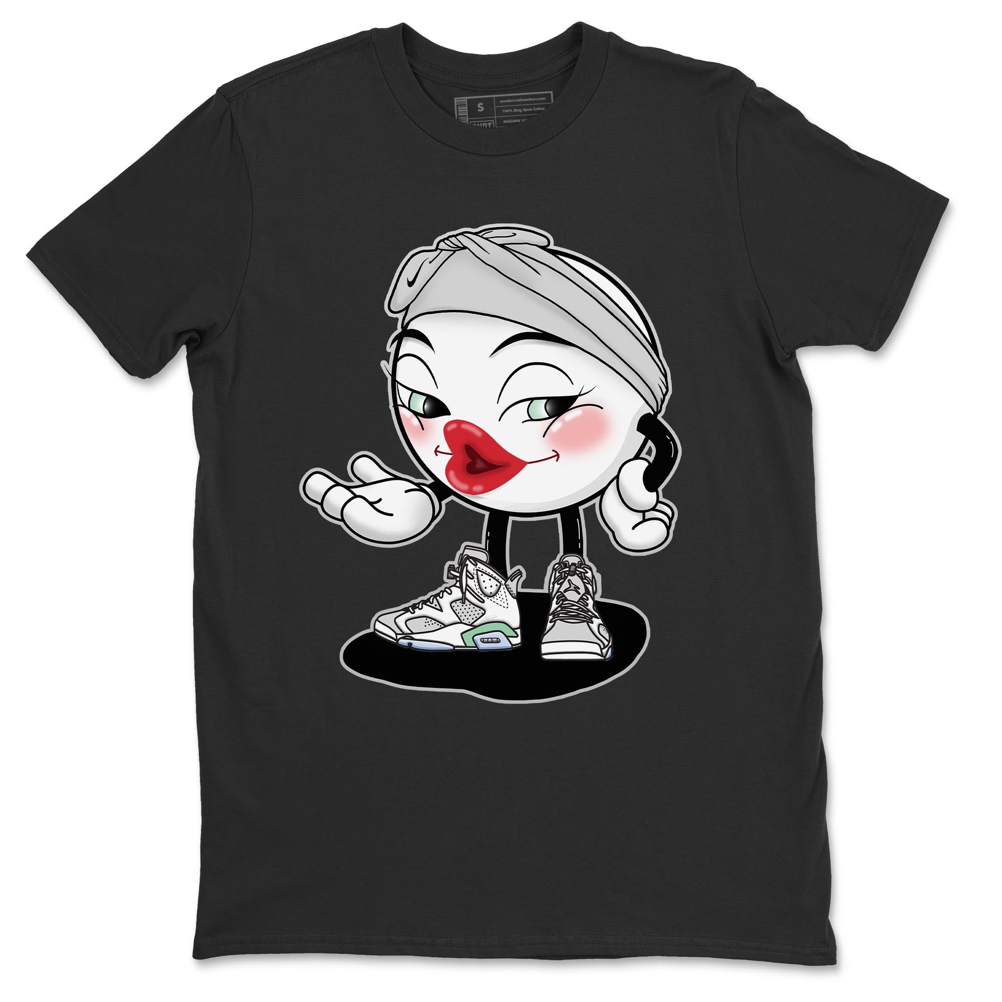 Jordan 6 Mint Foam Shirt To Match Jordans Sexy Emoji Sneaker Tees Jordan 6 Mint Foam Drip Gear Zone Sneaker Matching Clothing Unisex Shirts
