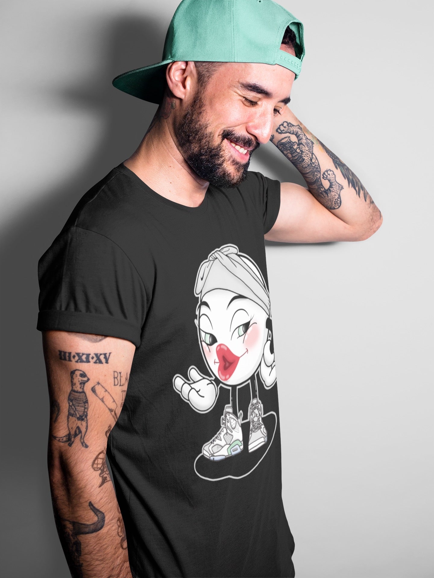 Jordan 6 Mint Foam Shirt To Match Jordans Sexy Emoji Sneaker Tees Jordan 6 Mint Foam Drip Gear Zone Sneaker Matching Clothing Unisex Shirts