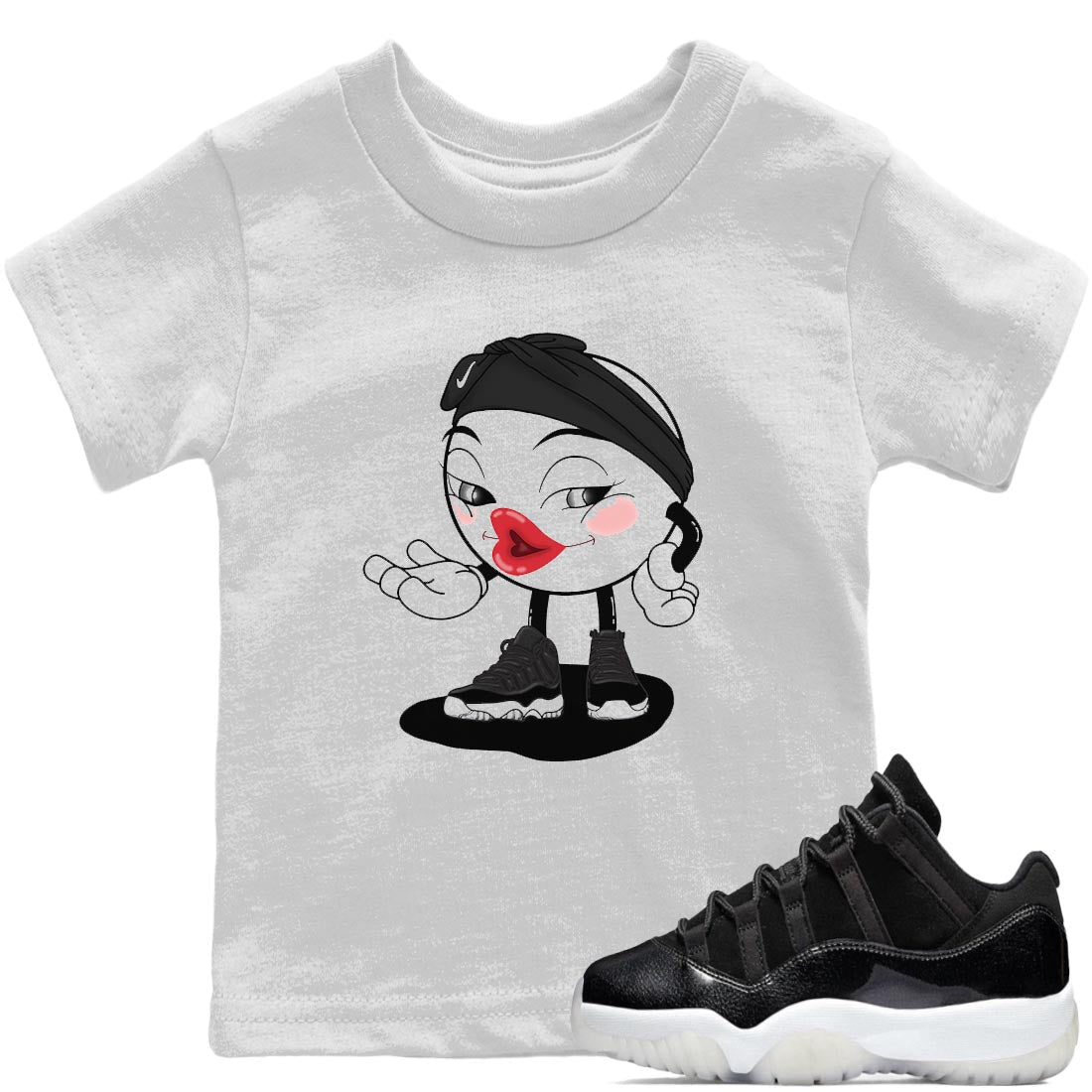 Jordan 11 72-10 Sneaker Matching T-Shirt Sexy Emoji Sneaker Tees Jordan 11 72-10 Sneaker Release Tees Kids Shirts