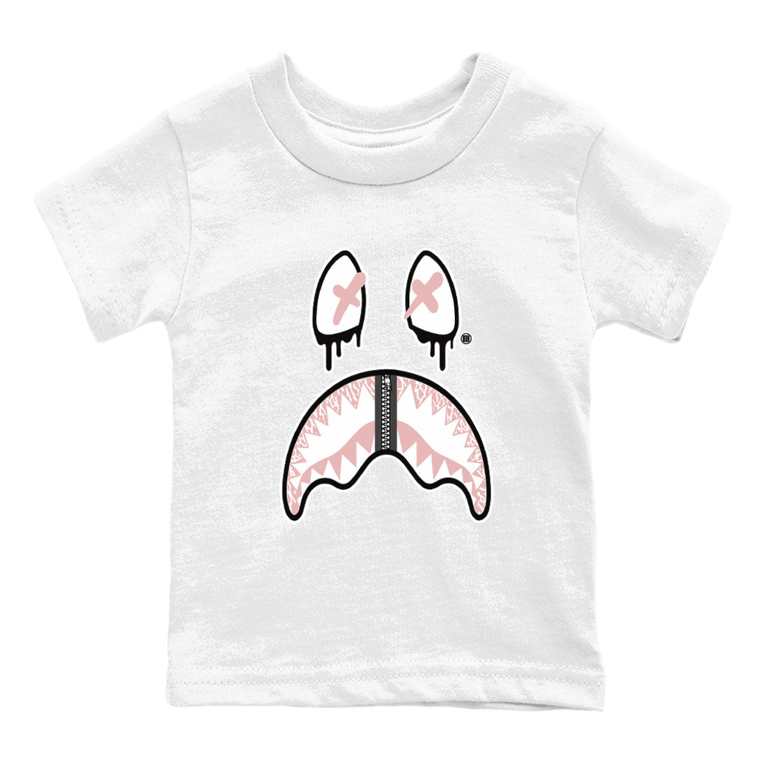 Air Jordan 3 GS Vintage Floral shirt to match jordans Shark Face sneaker tees 3s Vintage Floral Drip Gear Zone baby toddler White 2 cotton Shirt